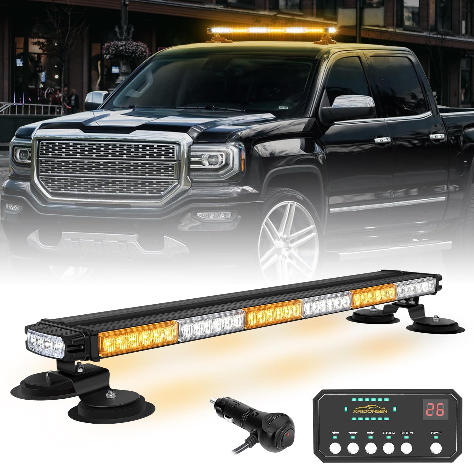28.4" Roof Strobe Light Bar