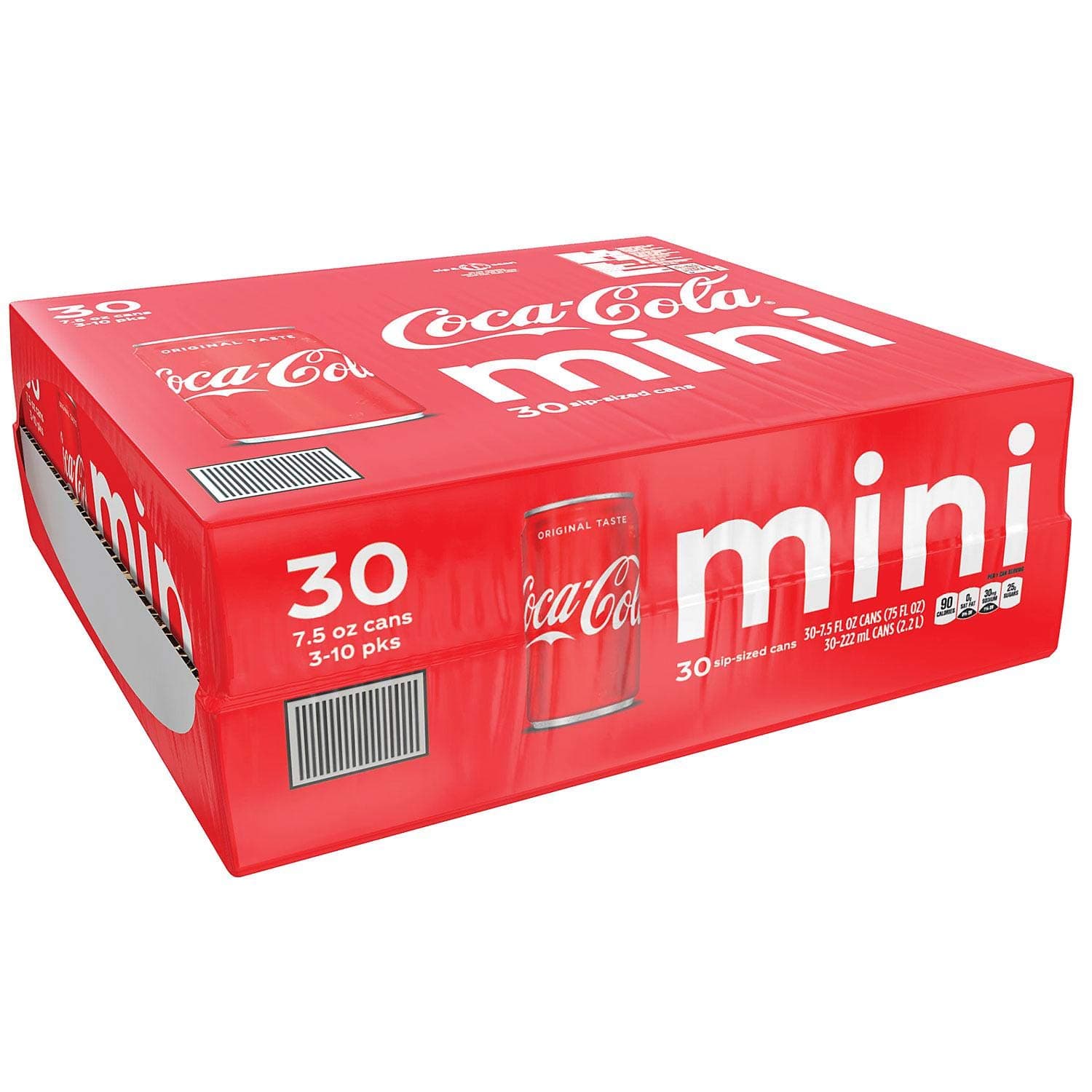 Coca-Cola Mini-Cans, 7.5 fl oz (Pack of 24)