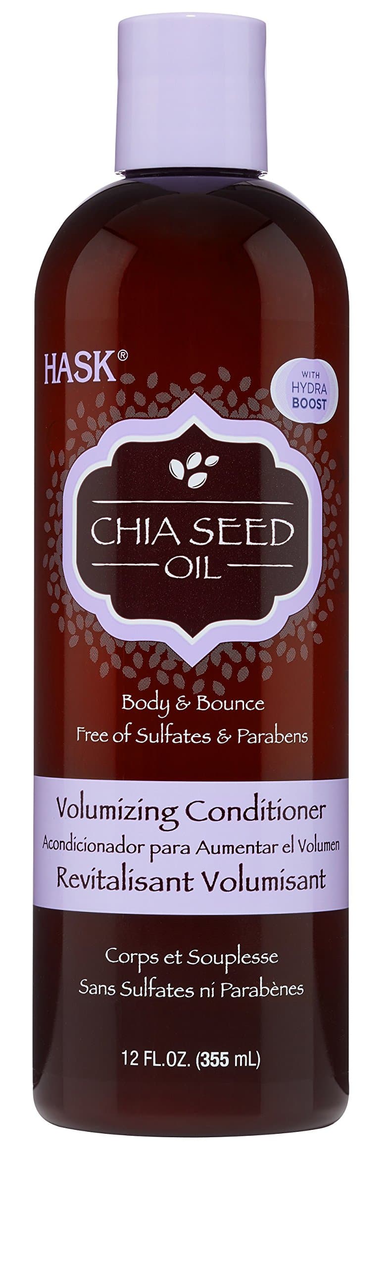 Hask Volumizing Conditioner, Chia Seed, 12 Ounce