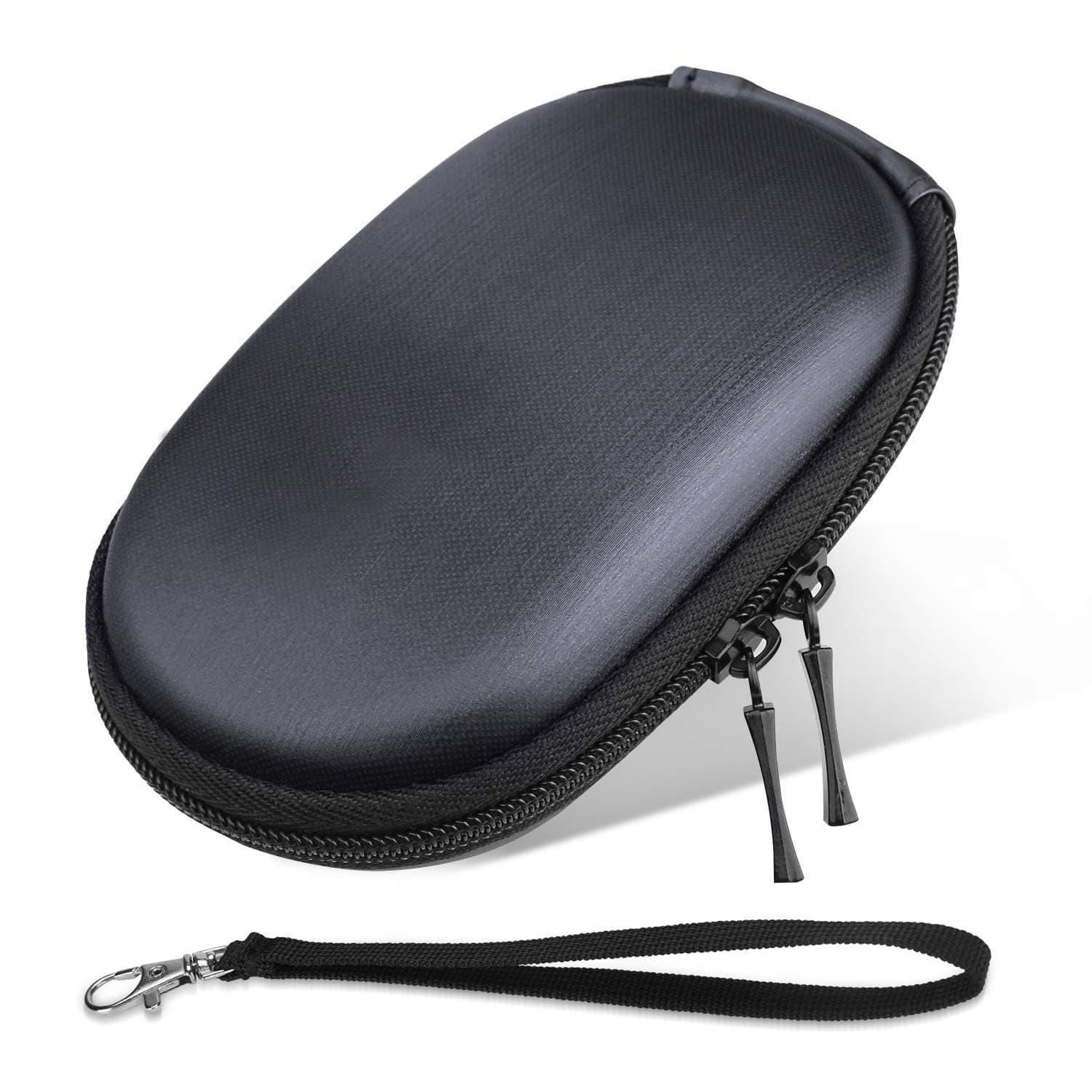 ProCase Apple Magic Mouse Case Bag Organizer, Portable Hard Shell EVA Protective Carrying Pouch Travel Case for MacBook Magic Mouse 2 1 and Logitech Notebook Mouse -Black