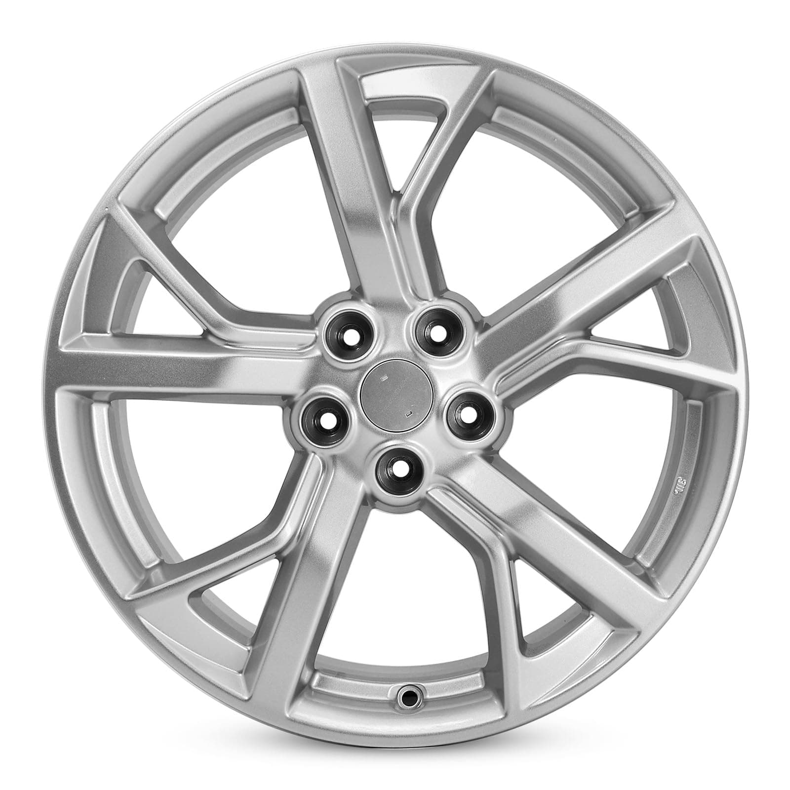 New Single 19" 19x8 Hyper Silver Alloy Wheel For 2012 2013 2014 Nissan Maxima OEM Design Replacement Rim