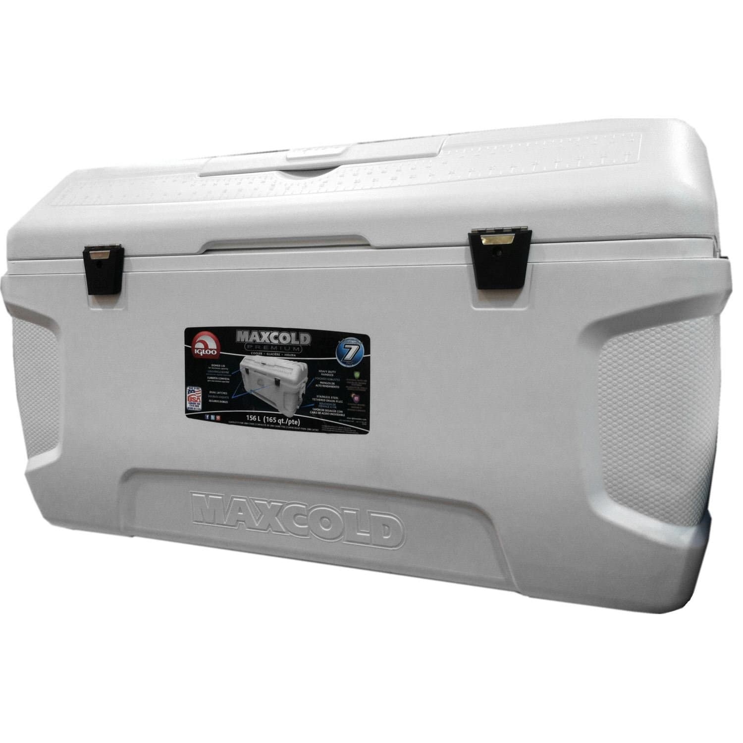 Igloo MaxCold Large 165 Quart 156 Litre 280 Can Cool Box