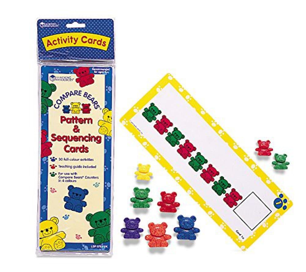 Compare Bears Pattern Cards
