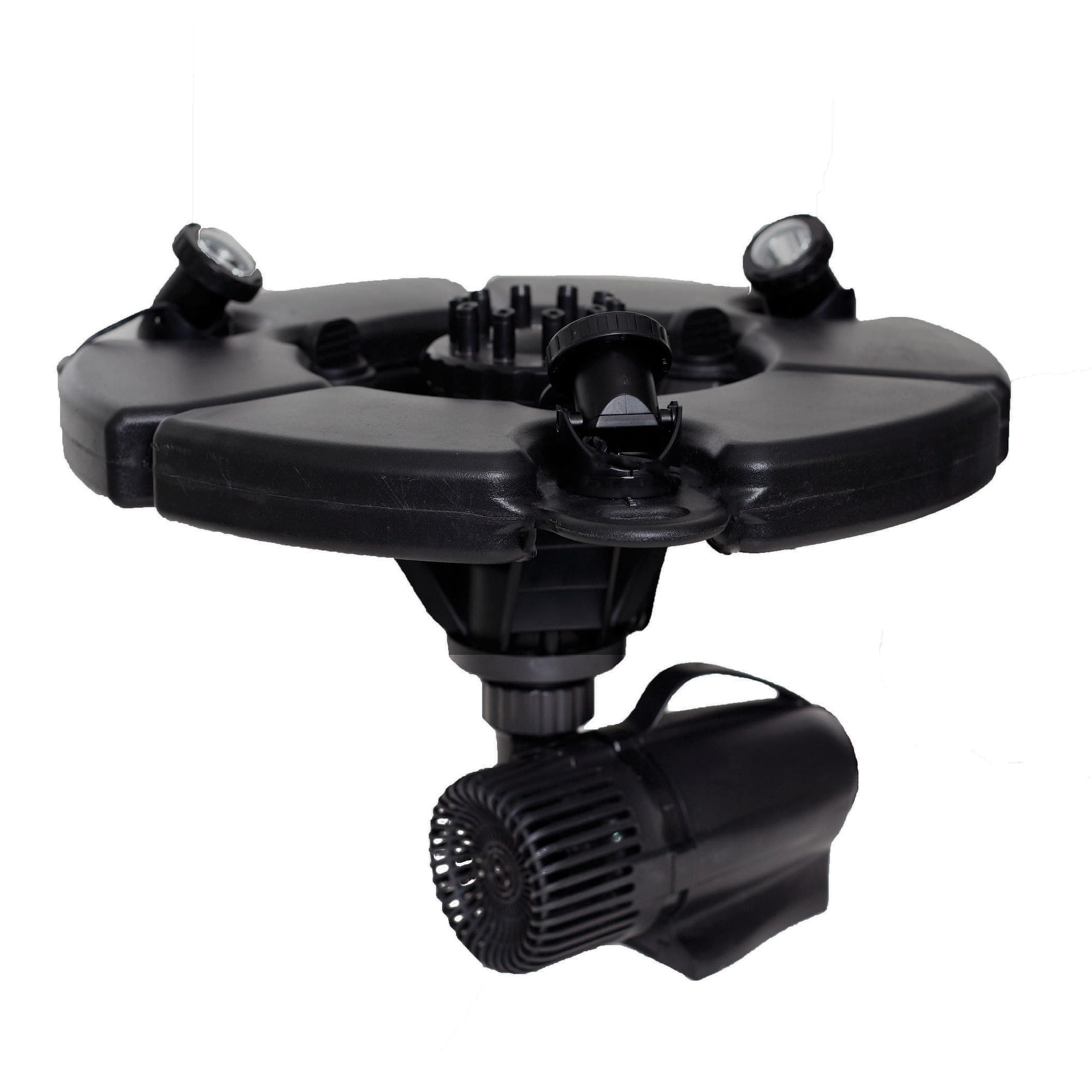 pond boss PRO Floating Fountain with Lights, 1/2 hp, 5000 GPH pump