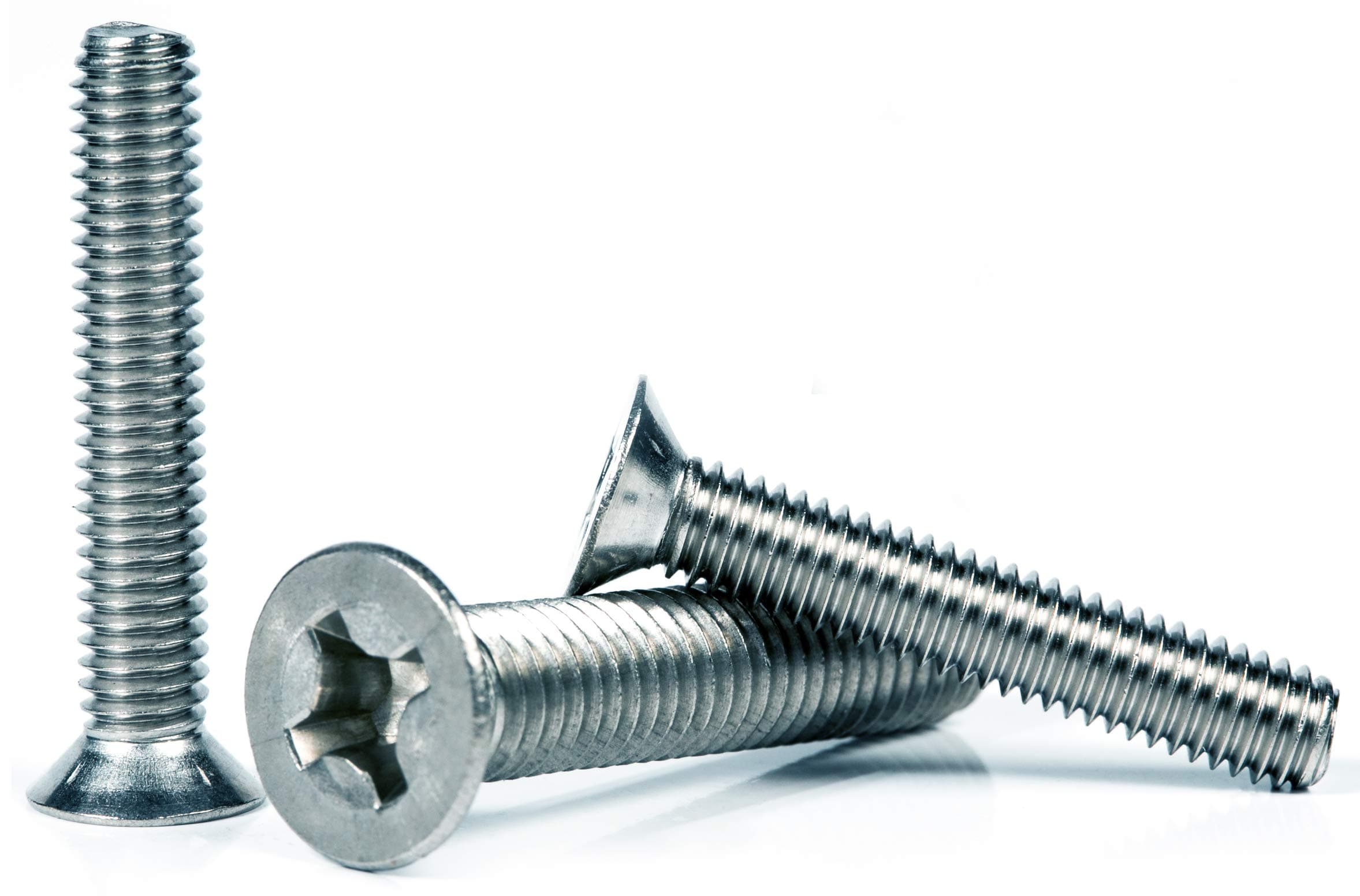 M4 (4mm x 60mm) Phillips Countersunk Machine Screws Flat Head Steel (Pack of 20) G07-08BCD