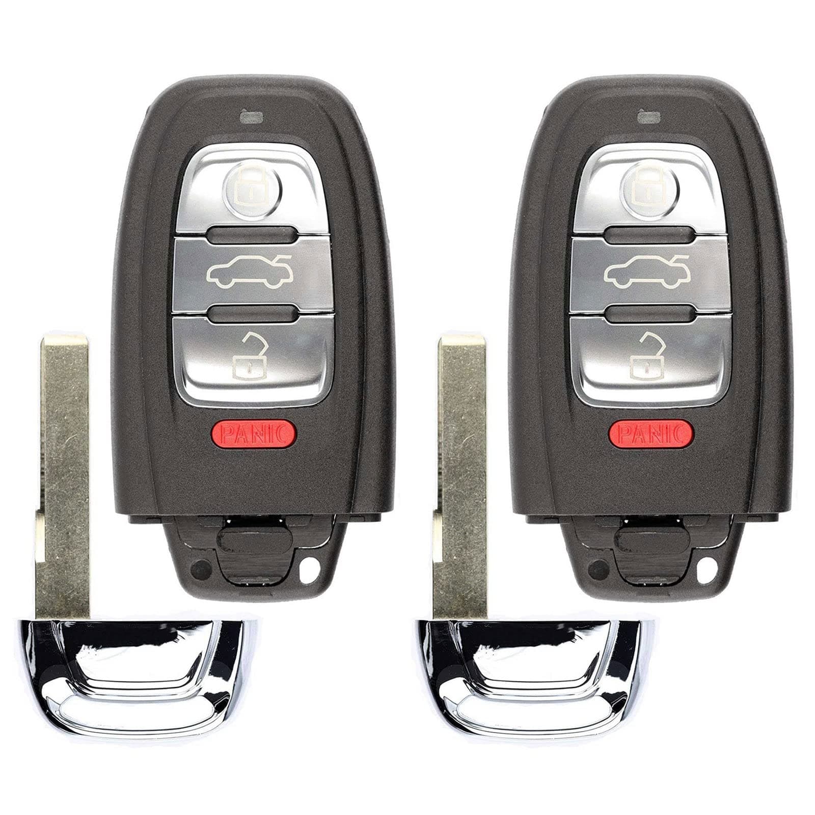 For 08-16 Audi A4 A5 Q5 A6 A7 A8 Entry Remote Smart Key Fob IYZFBSB802-2 PACK