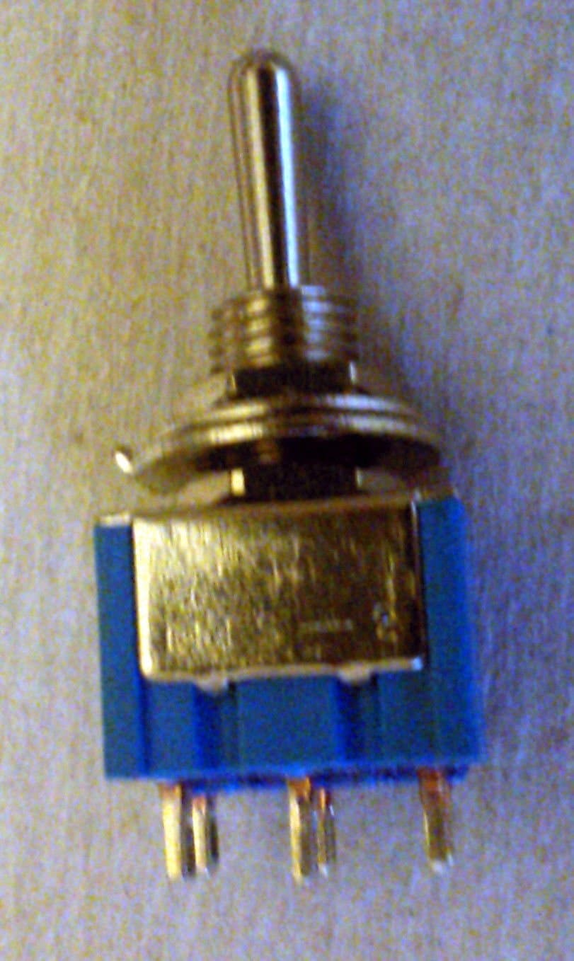 Mini Switch On/On/On To 6 Contacts for Electric Guitar Split Phase Reverse