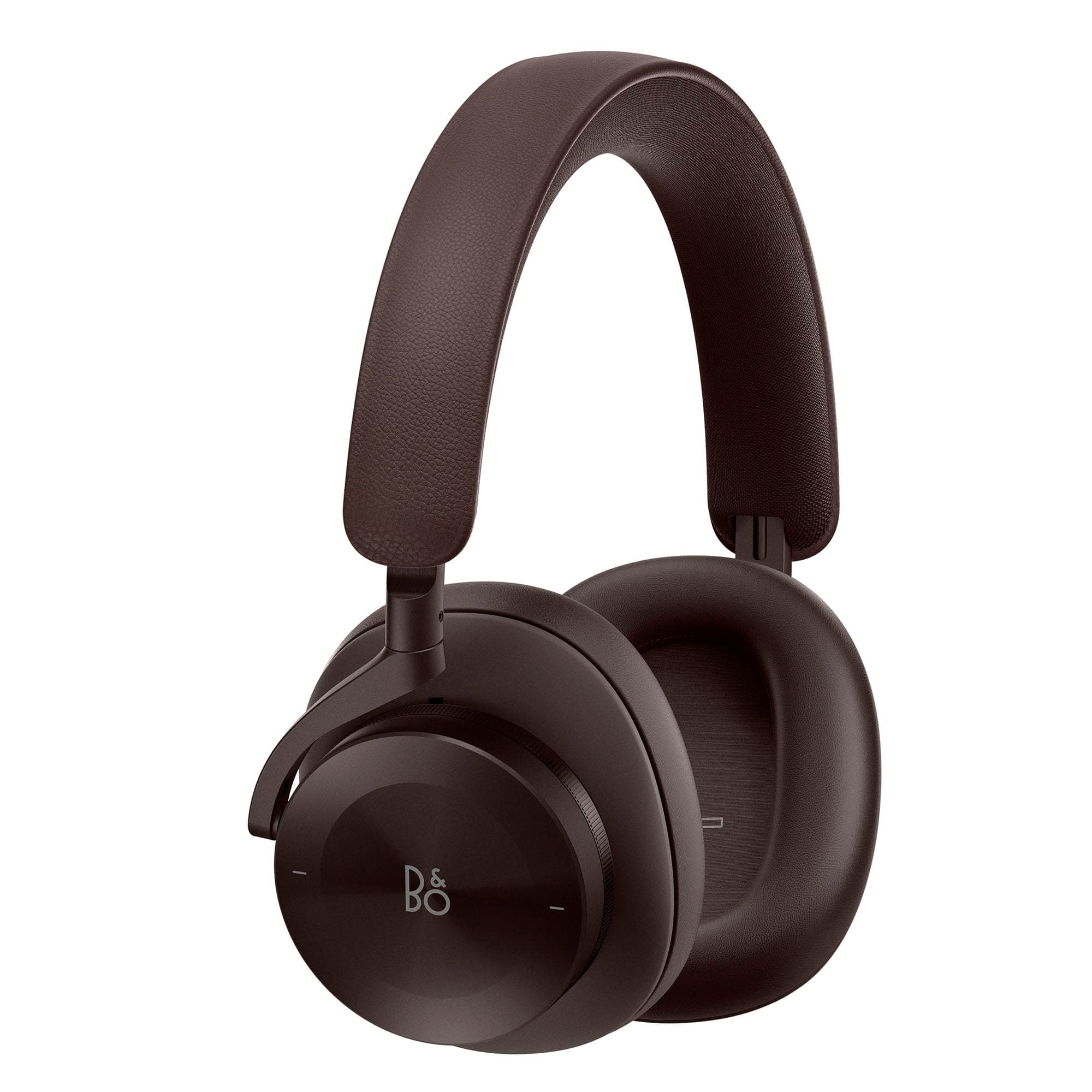 Bang & Olufsen Beoplay H95 Premium Comfortable Wireless Active Noise Cancelling (Anc) Over-Ear Headphones With 38 Hours Battery Life And Protective Carrying Case, Chestnut,Wine