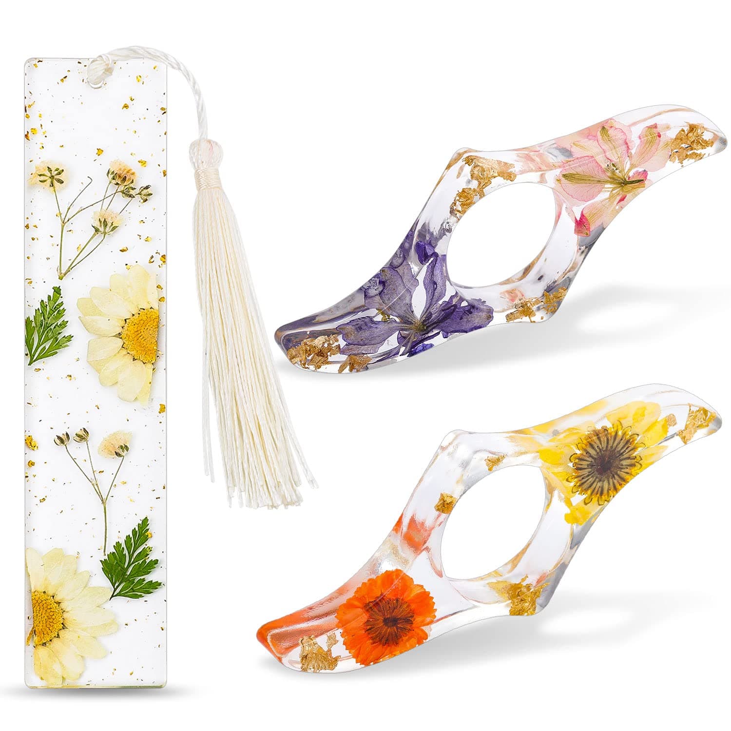 Flower Book Page Holder and Bookmark