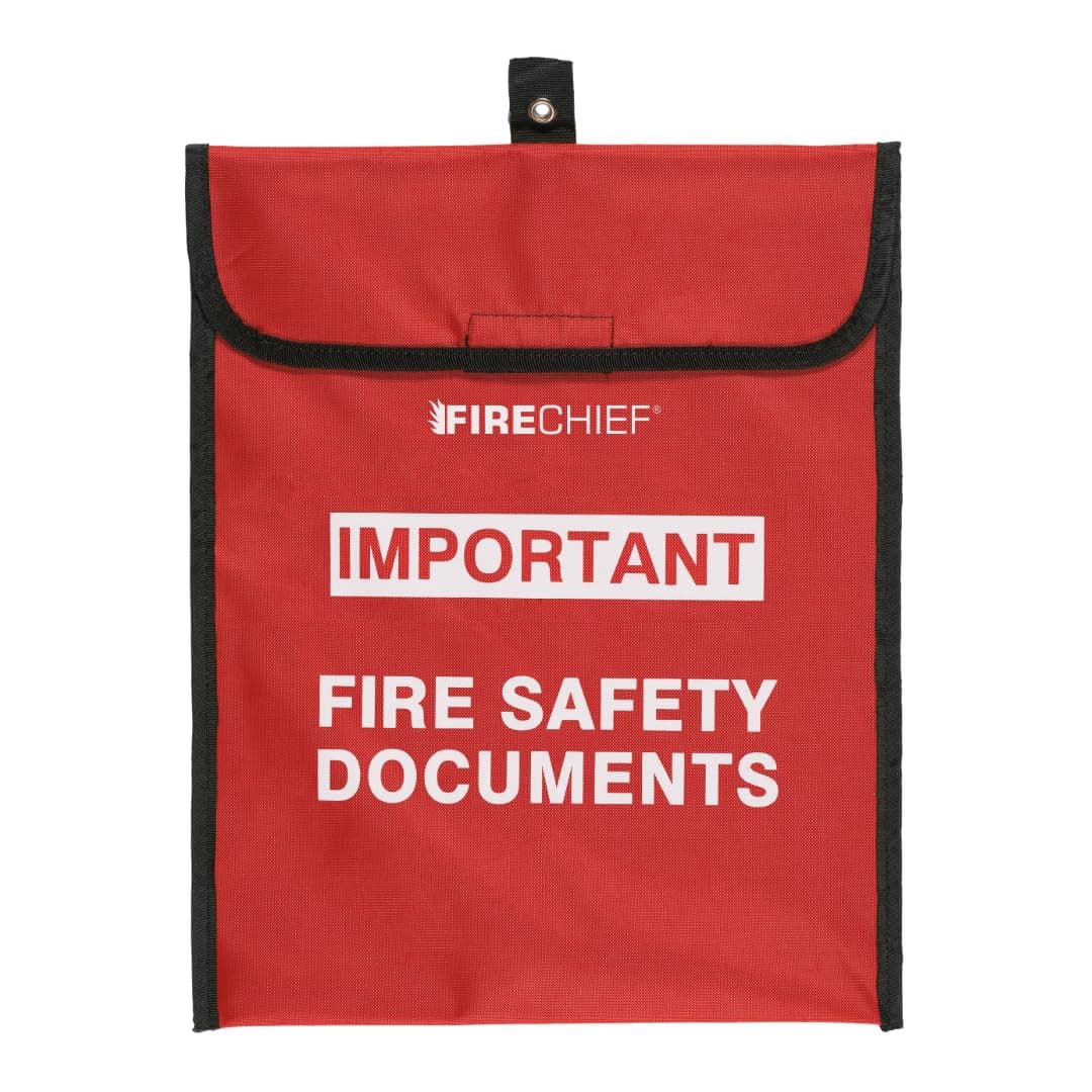 Firechief HSDA4 Soft Pack Document Holder, A4, Red