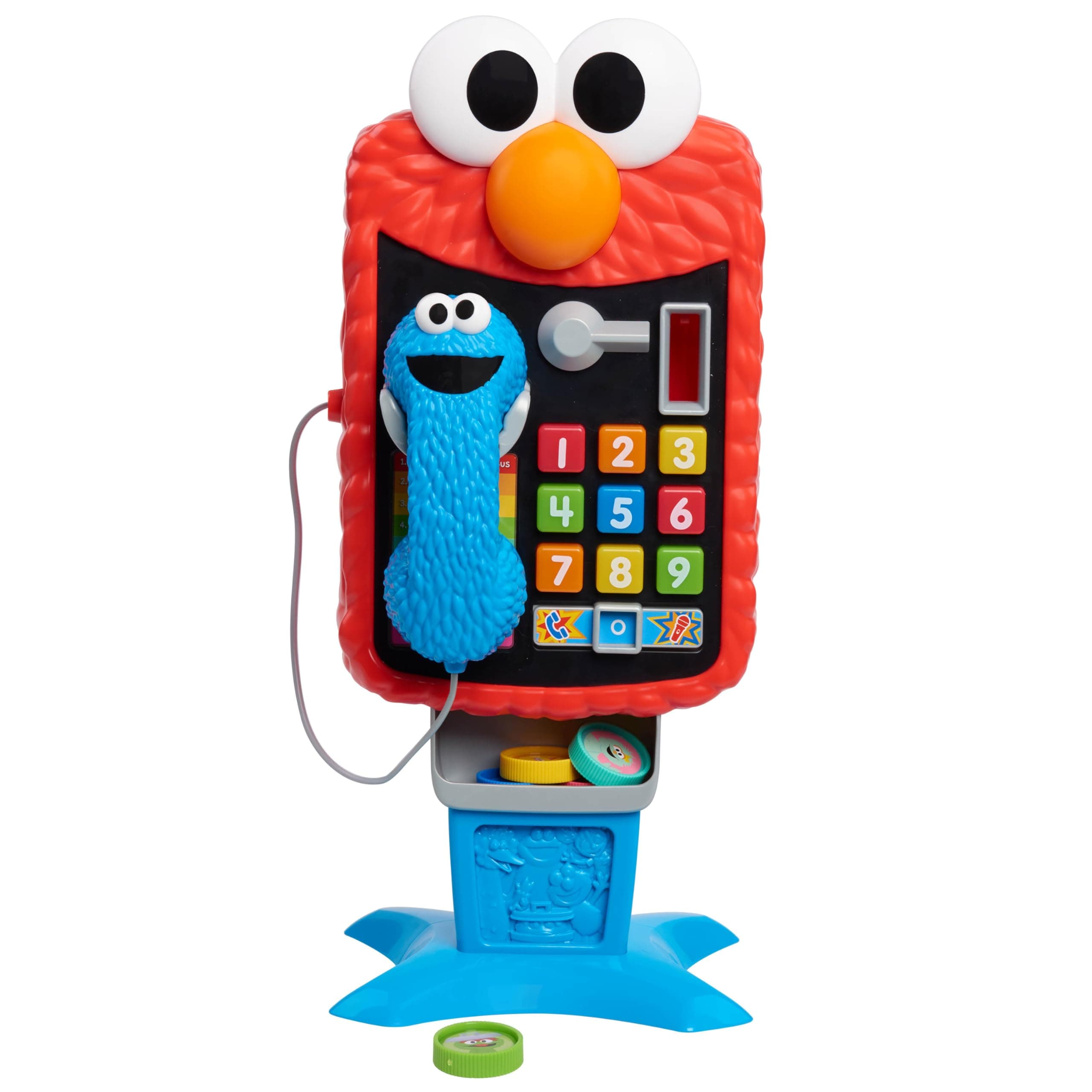 Sesame Street Elmo’s Sing & Learn 17.5 Inch Playphone, Learning and Education, Kids Toys for Ages 2 Up by Just Play