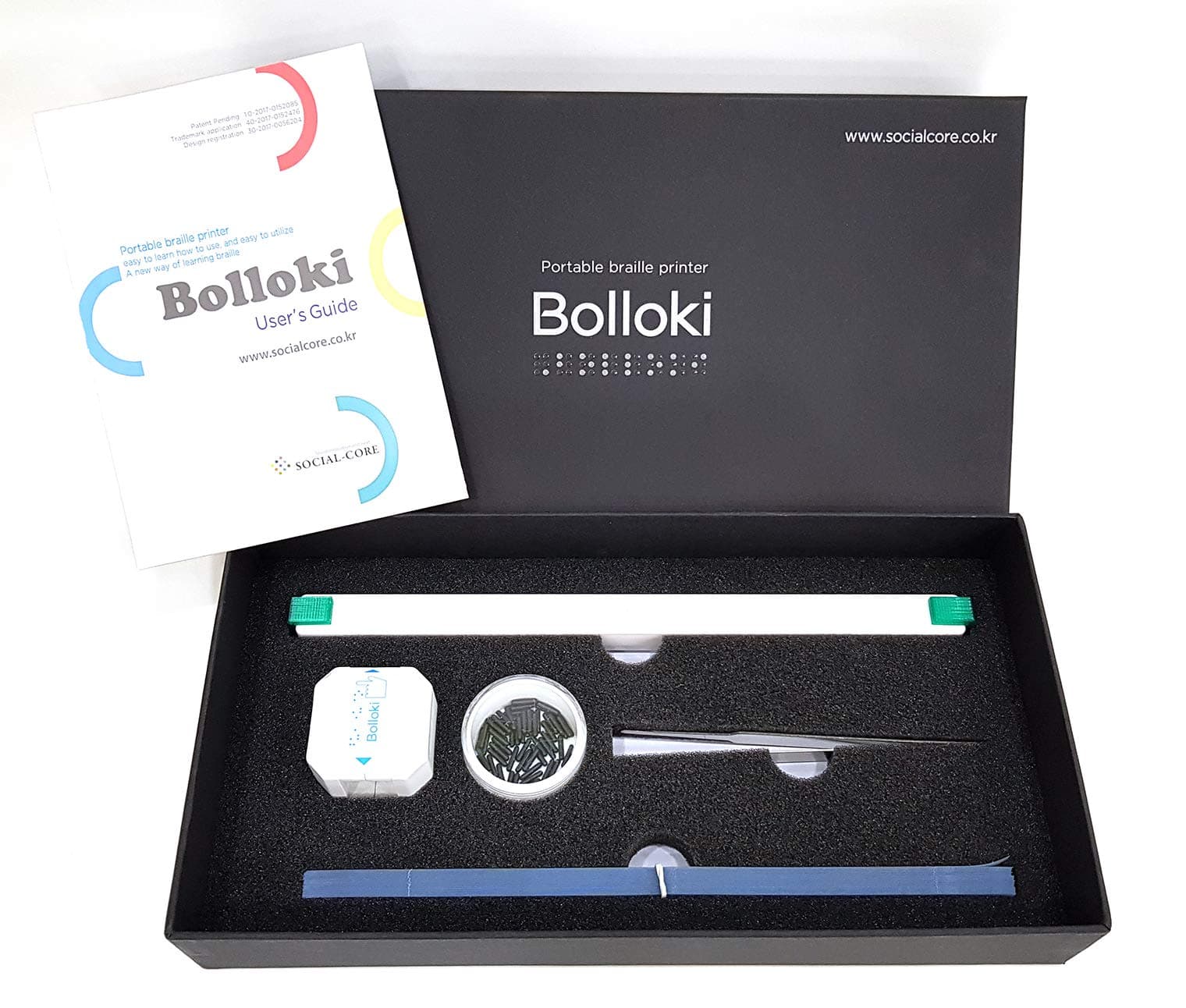 Portable Braille Printing kit bolloki