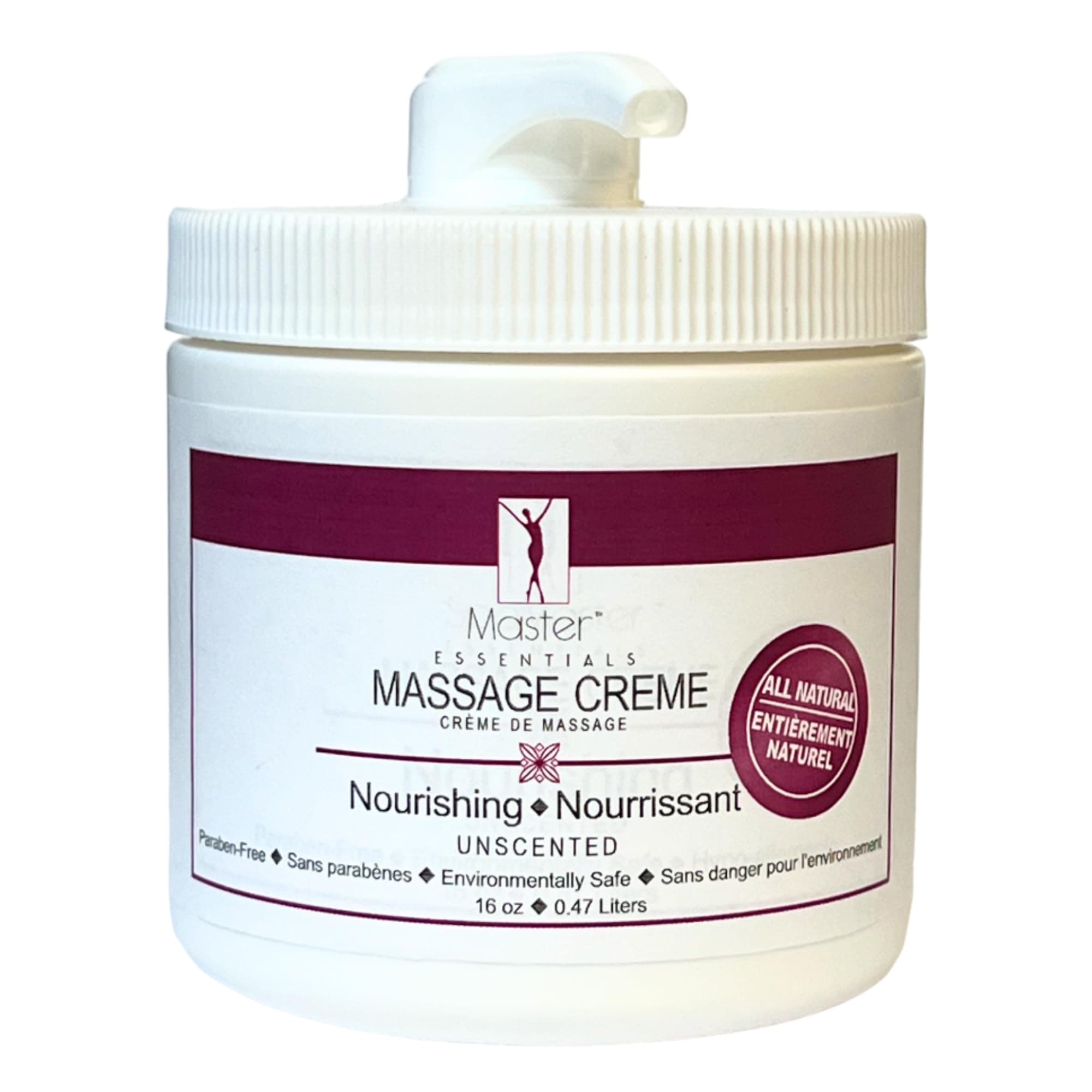 Master Massage Spamaster Unscented 16 Oz Massage Cream