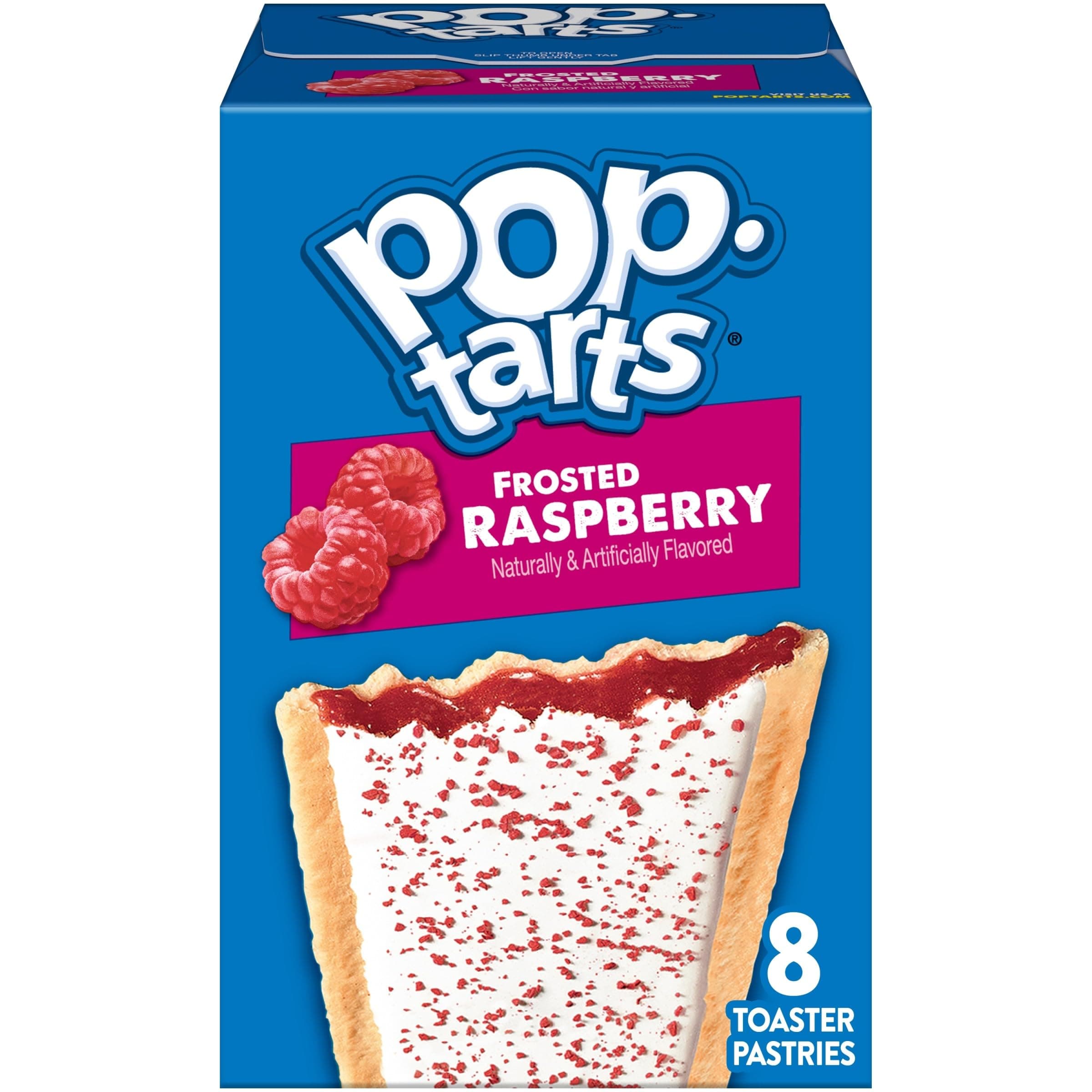 Pop Tarts Frosted Raspberry, 384 g