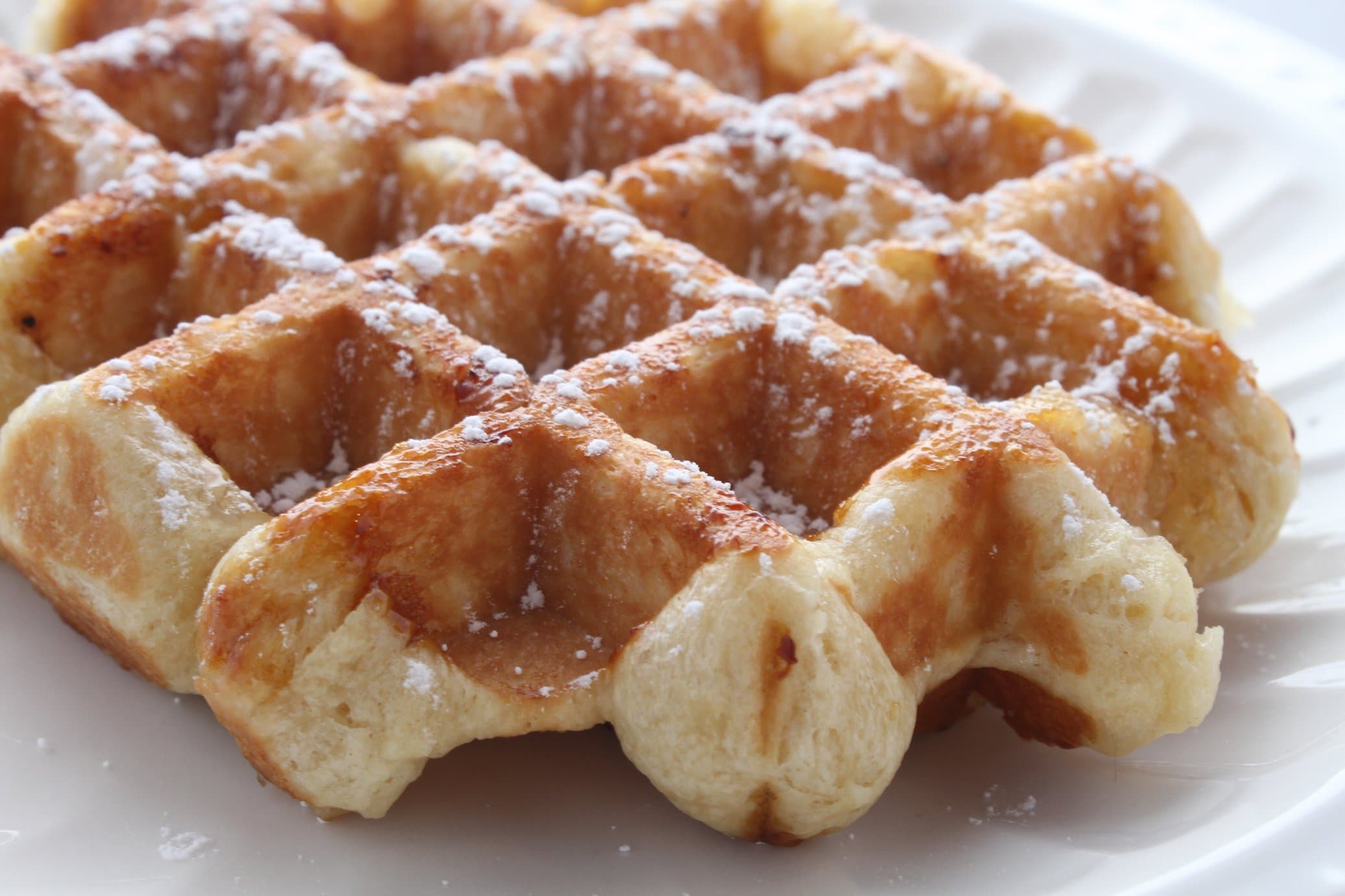 18 Authentic Fresh Belgian Liege Waffles (Vacuum Sealed)