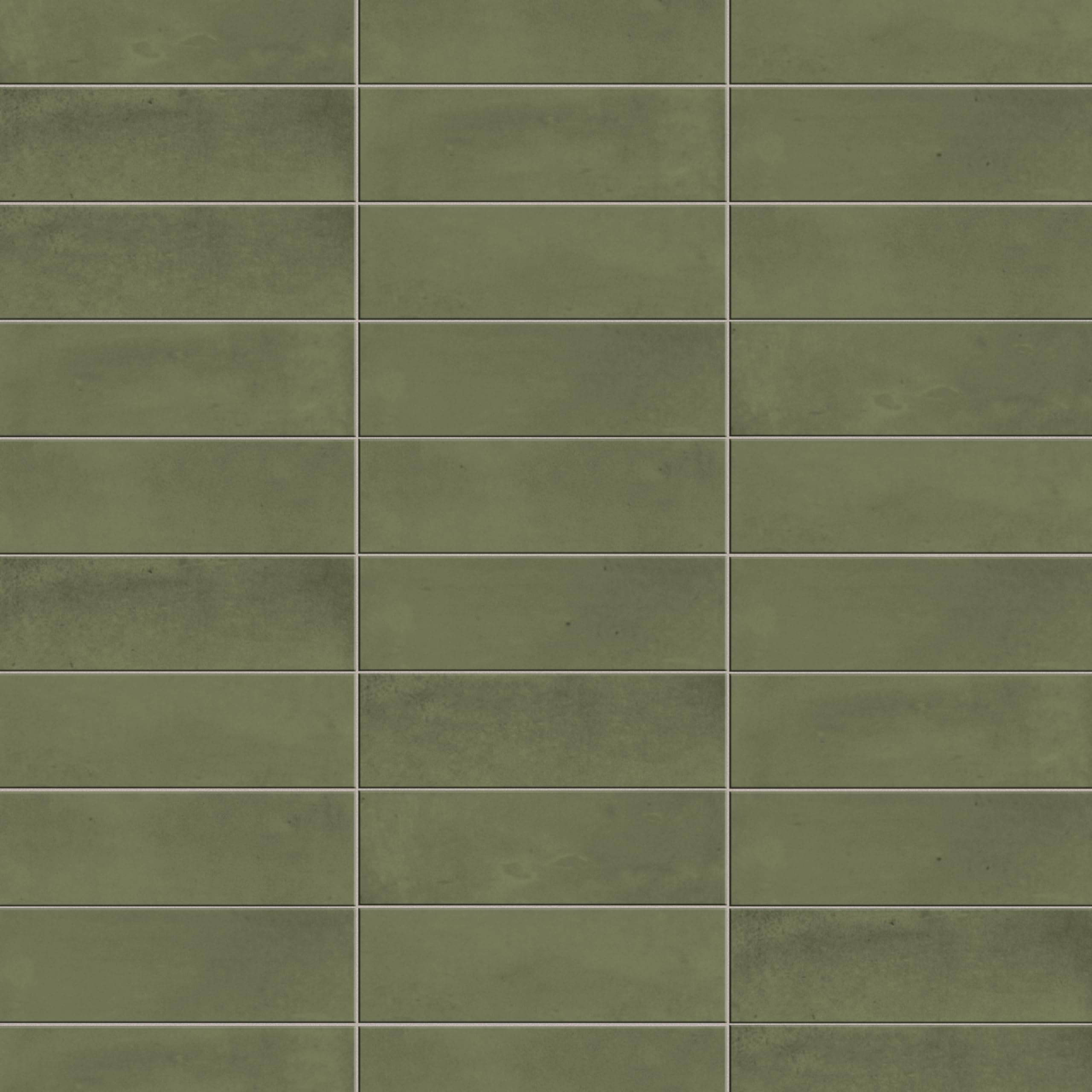 Coco Matte Moss Verde 2" x 5-7/8" Porcelain Floor and Wall Tile