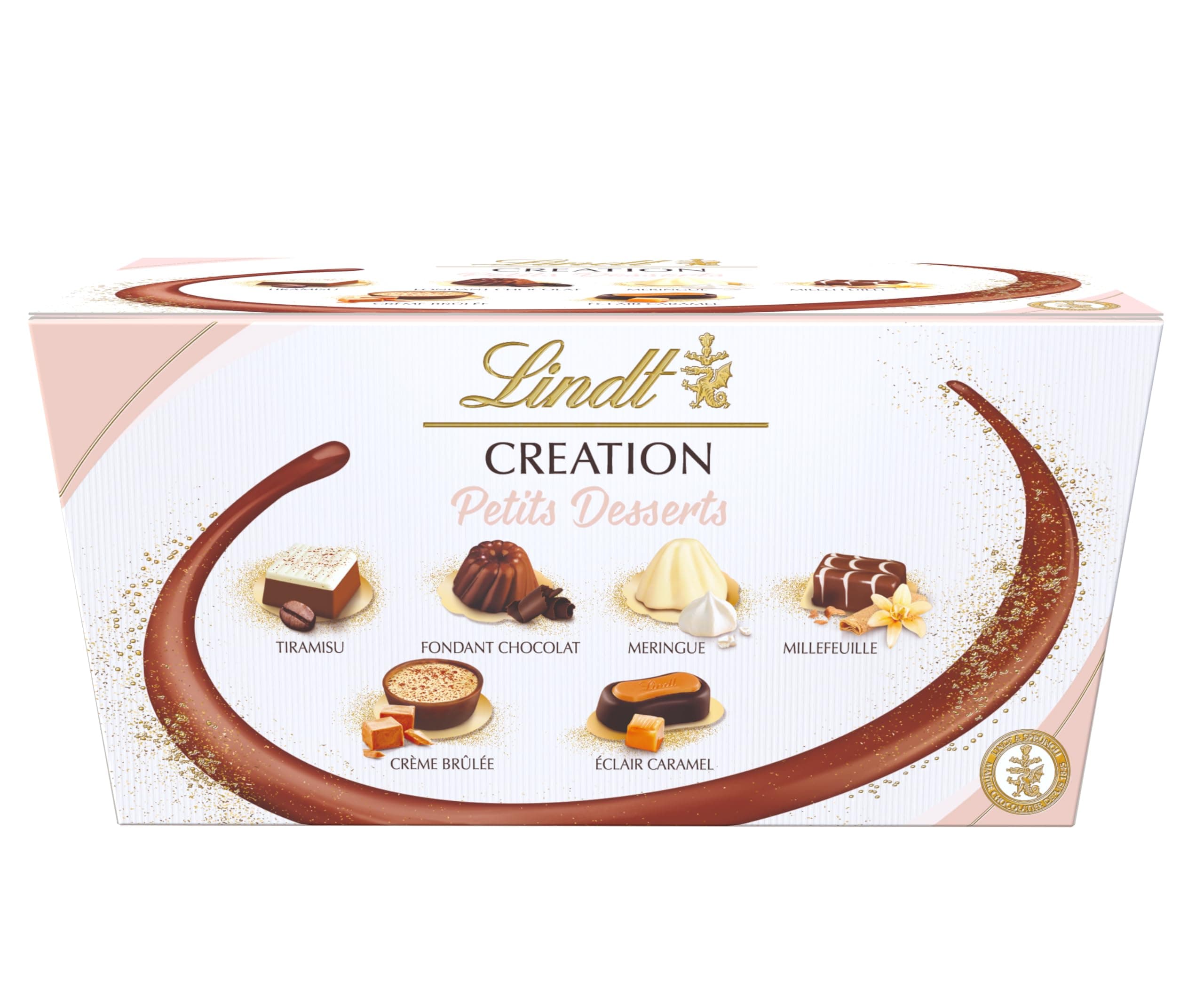 Lindt Creation Dessert, Assorted Chocolate Candy, Easter Chocolate Candy Gift Box, 18 Pieces