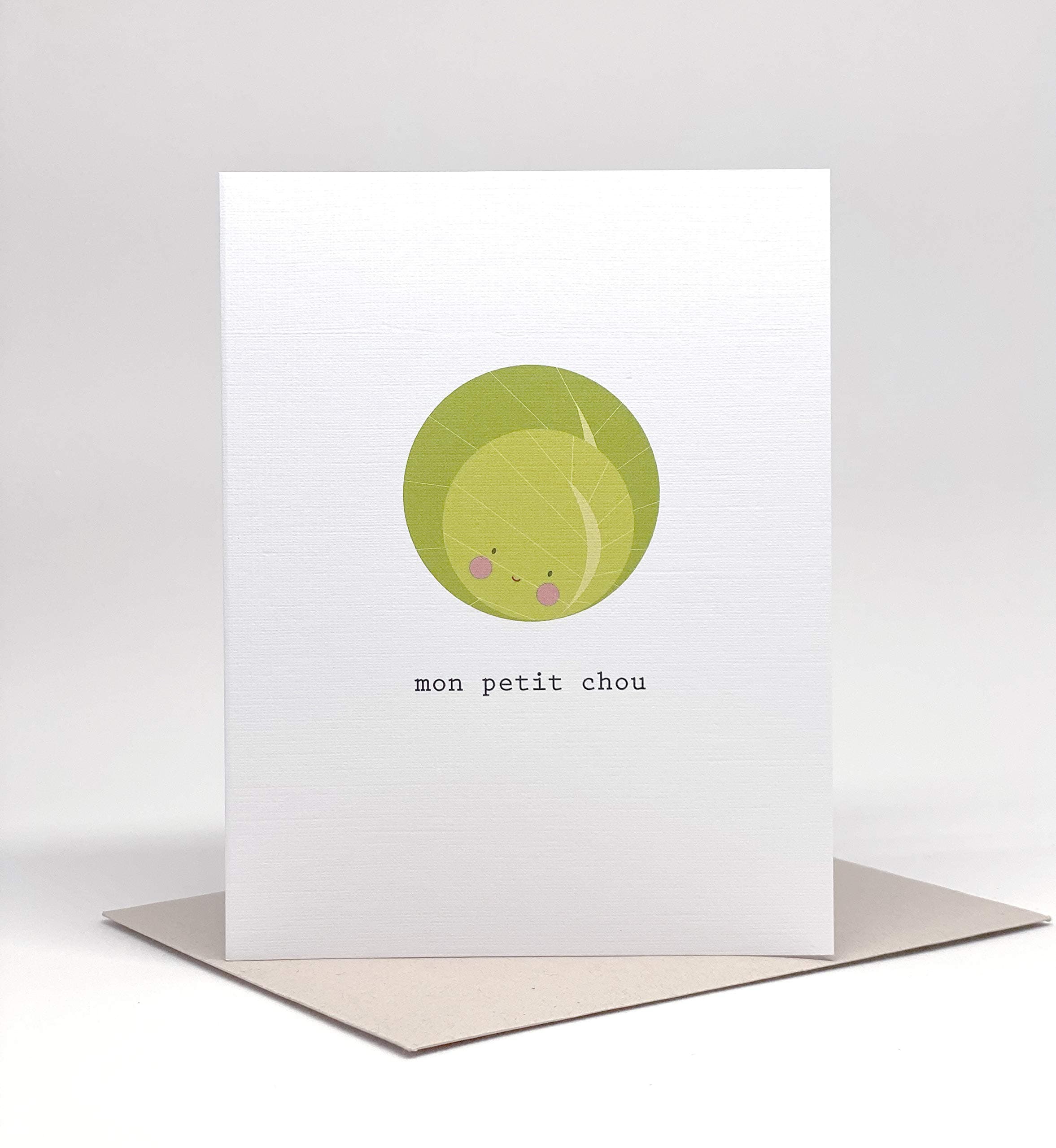 Mon Petit Chou Cabbage Card
