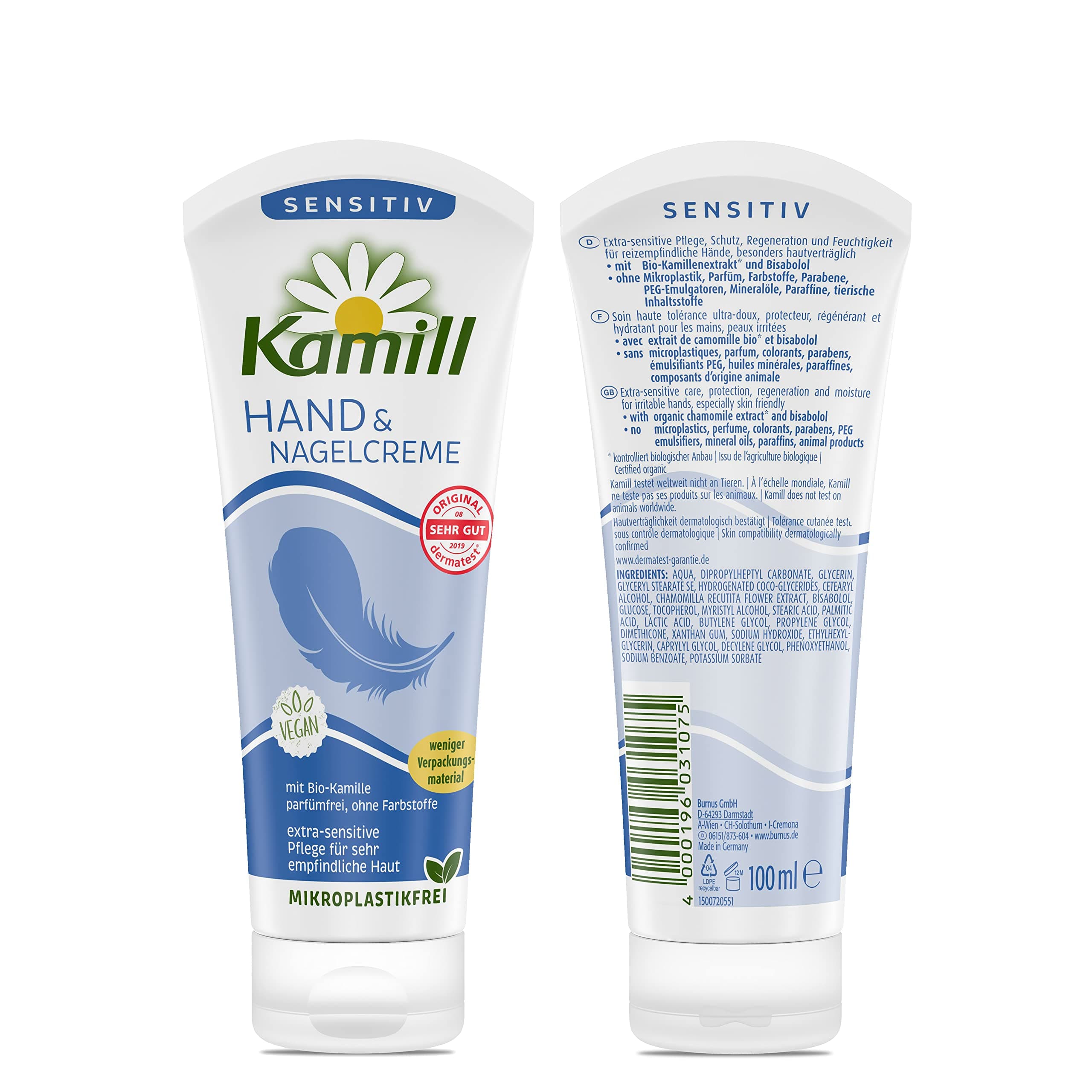 Hand & Nail CreamSensitive - Pack of 2