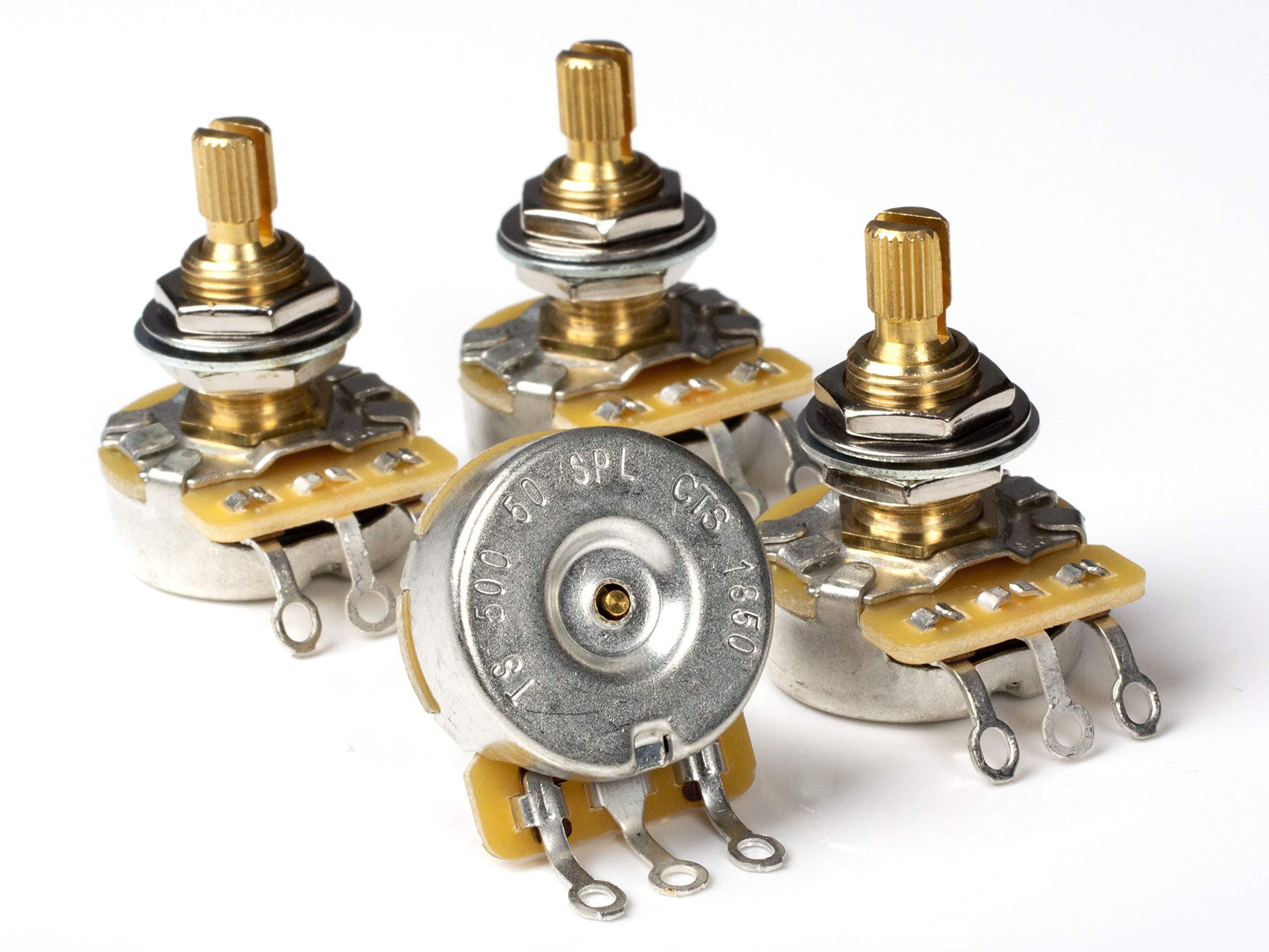 ToneShaper CTS Pot, 500k Audio, Long Split Shaft (4 Pack)