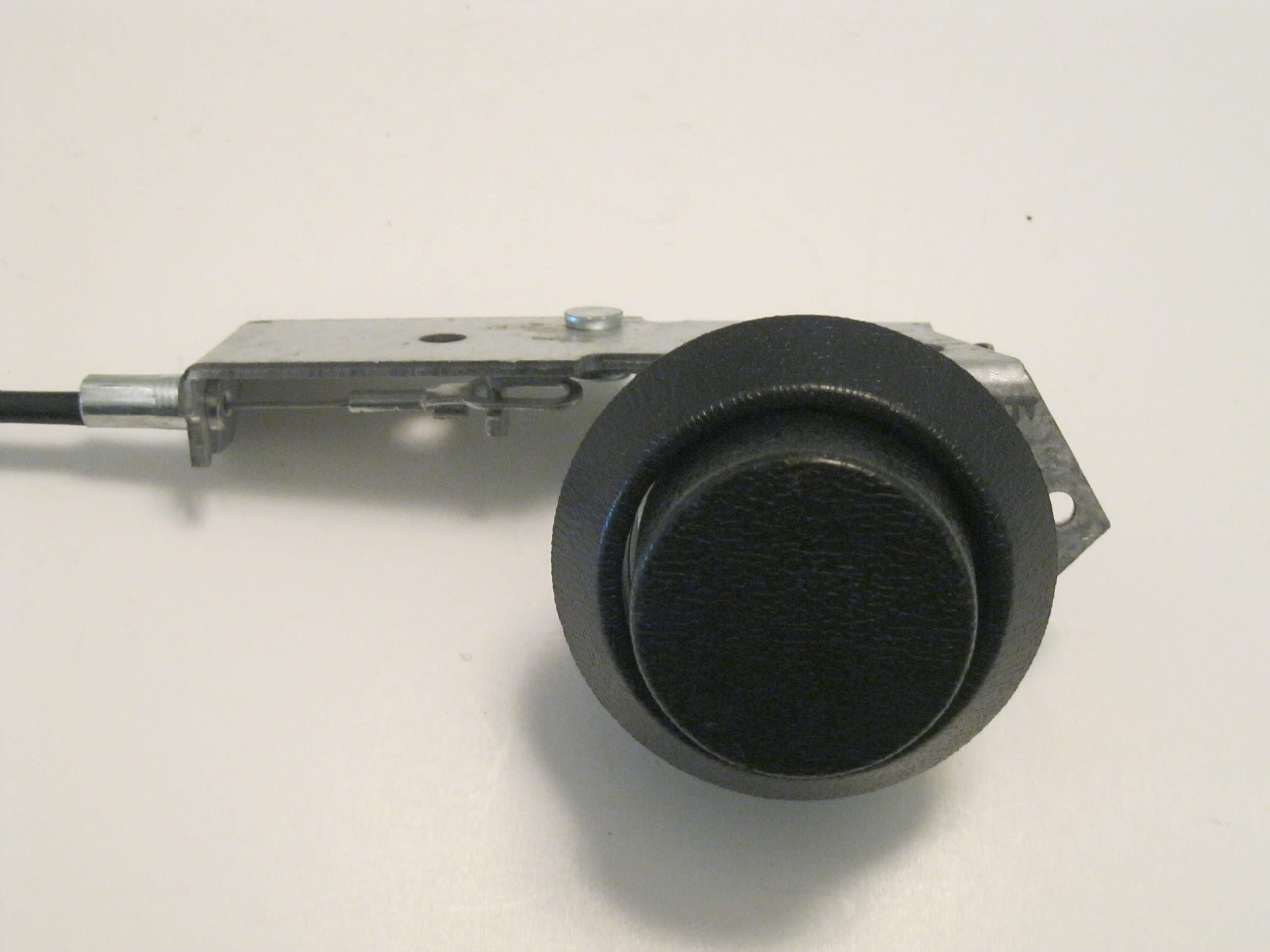 Recliner Parts:Berkline Recliner Handle Push Button Release with Cable 38 3/4 Total with 5" Wire