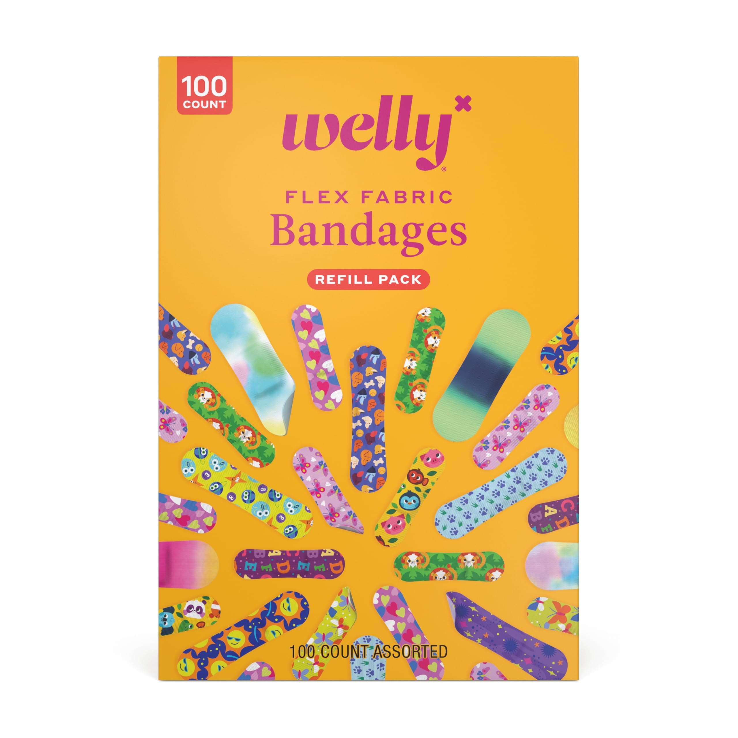 Welly Bandages - 100 Ct Value Pack