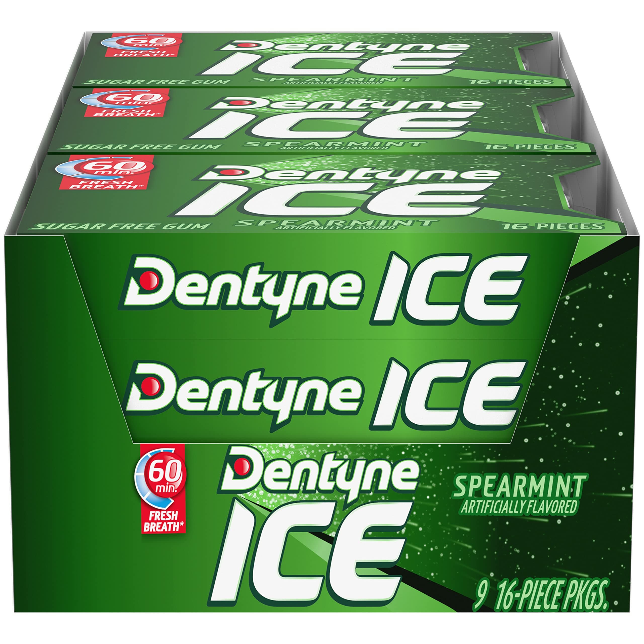 Ice Spearmint 16-Count (Pack of 9)