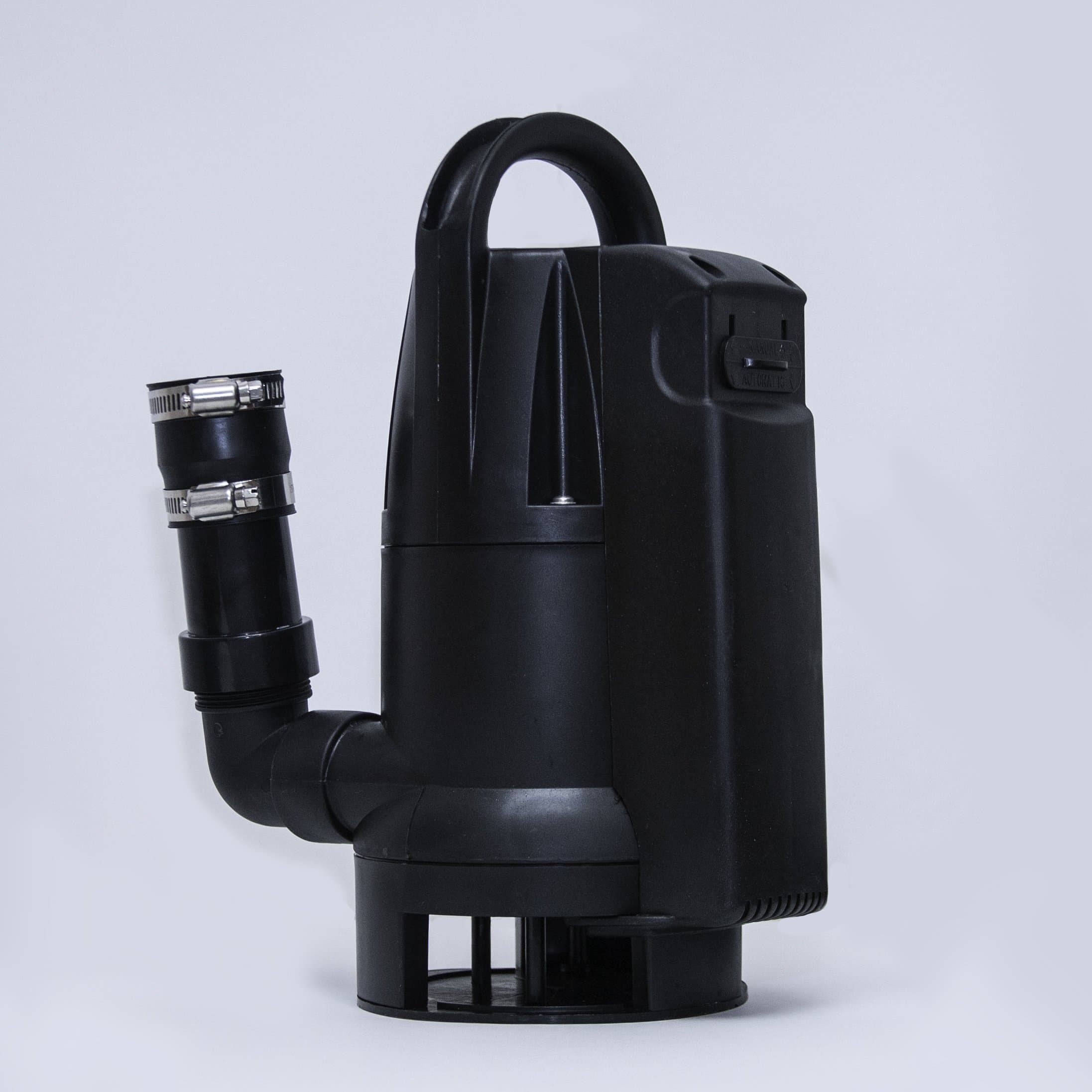 1/2 HP Dirty Water Submersible Sump Pump with Inline Float and Check Valve