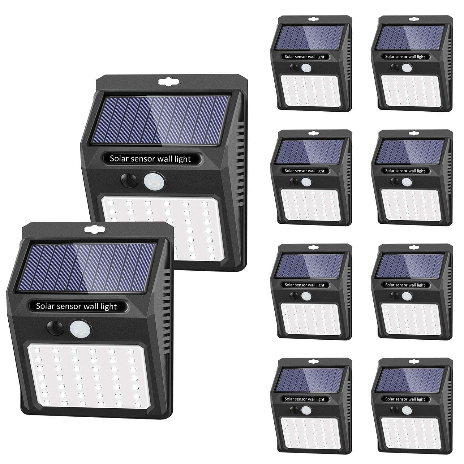 Wireless IP 65 Waterproof 42 LED Solar Lights - Pack of 10/3 Working Mode