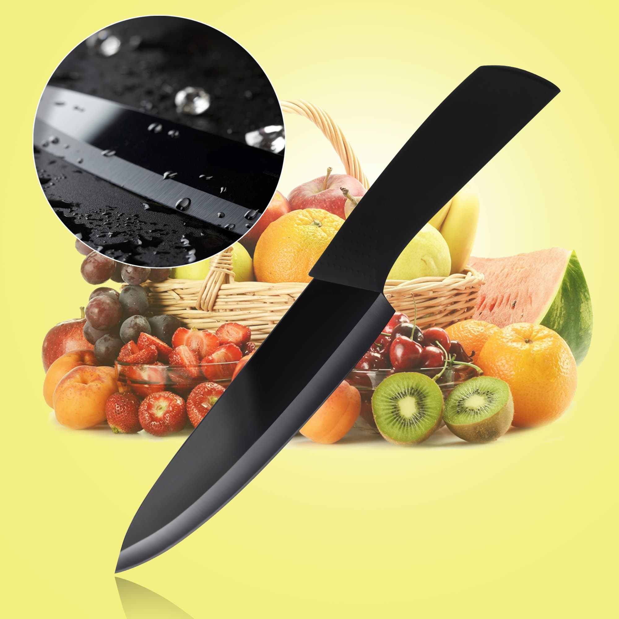 Hot Ceramic Mirror Knife!straight Handle Kitchen Appliance Chef Ceramic Mirror Knifexff01;ceramic Cutlery Knife 6 Inch Chef,Ceramic Fruit Knife Sharpe,vegetable Knife