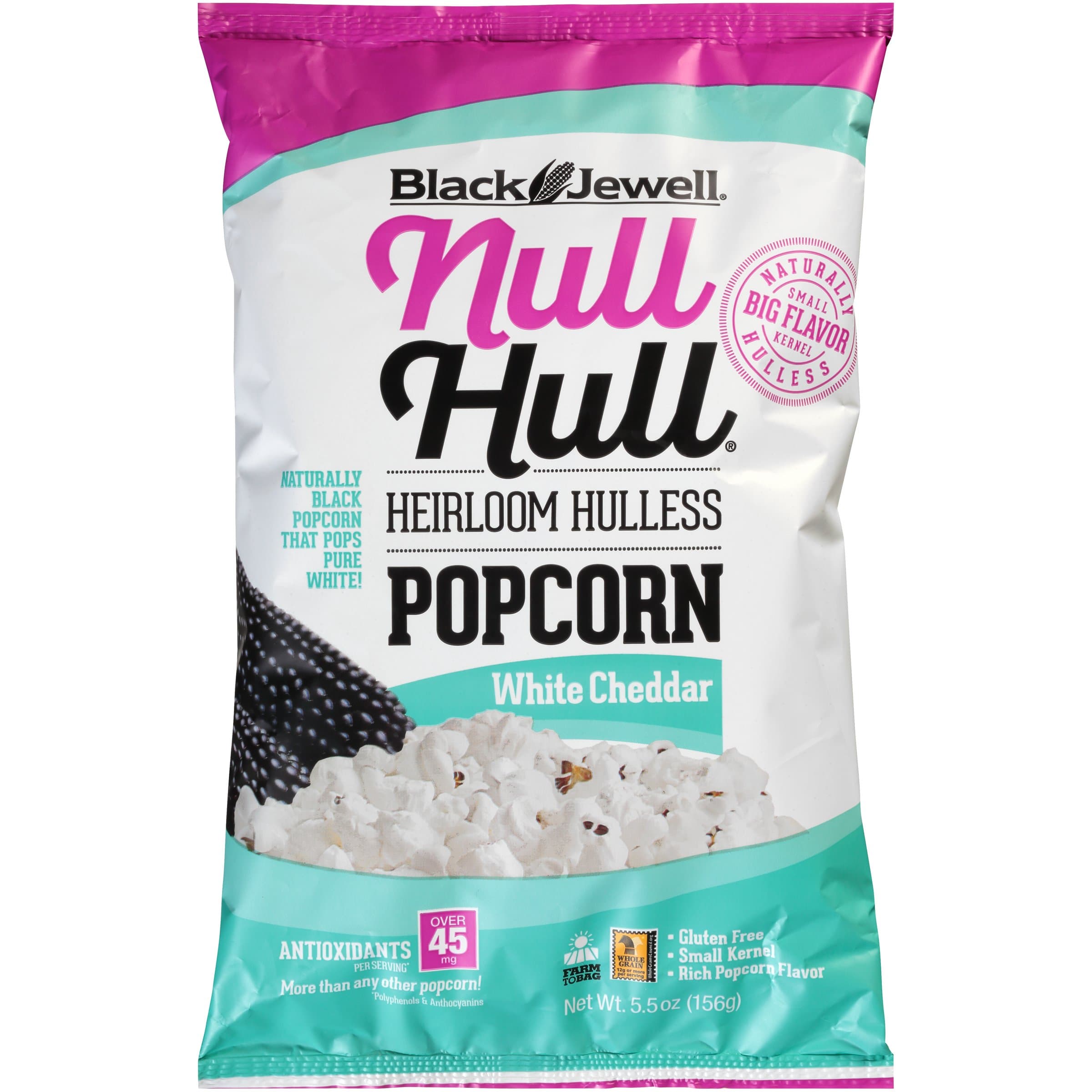Black Jewell Popcorn Null Hull White Cheddar, 5.5 oz