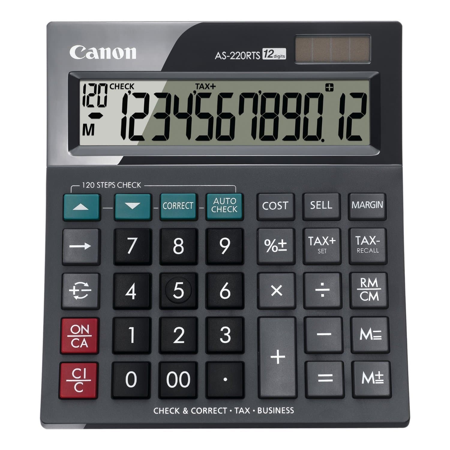 AS-220RTS 12 Digit Desk Calculator