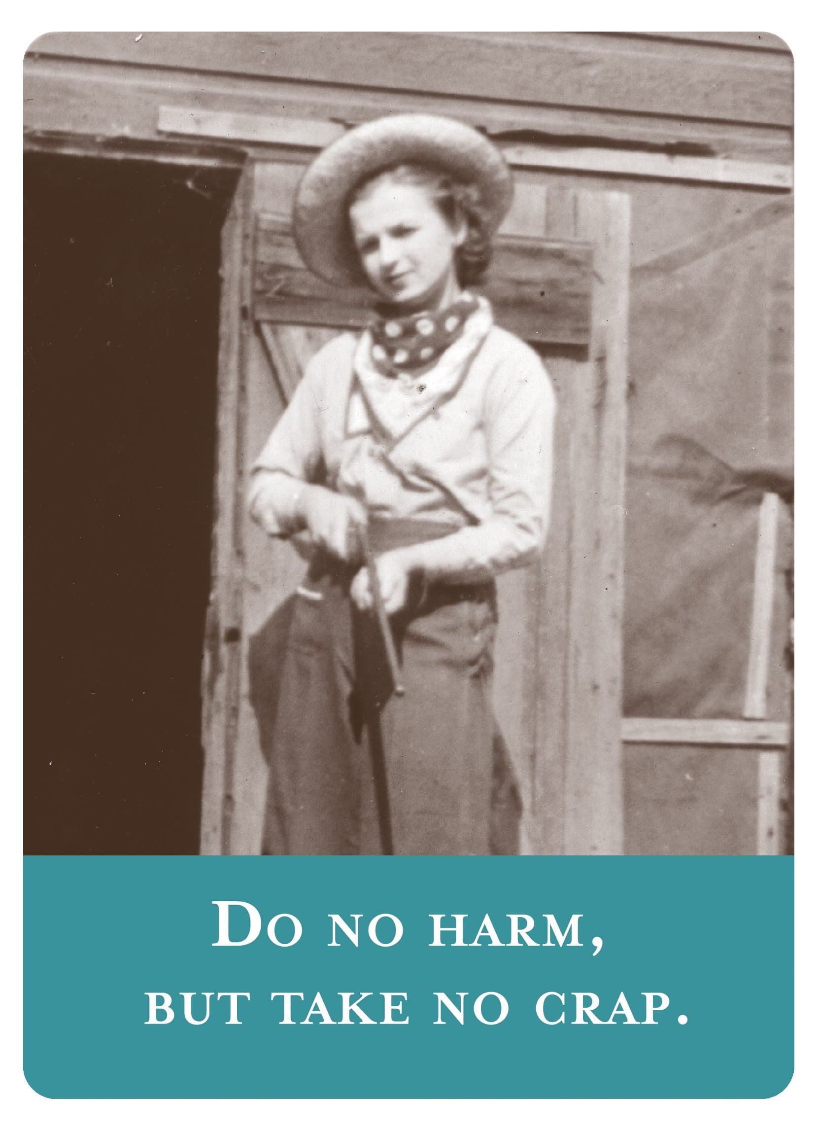 Shannon Martin Design Magnet, Do No Harm