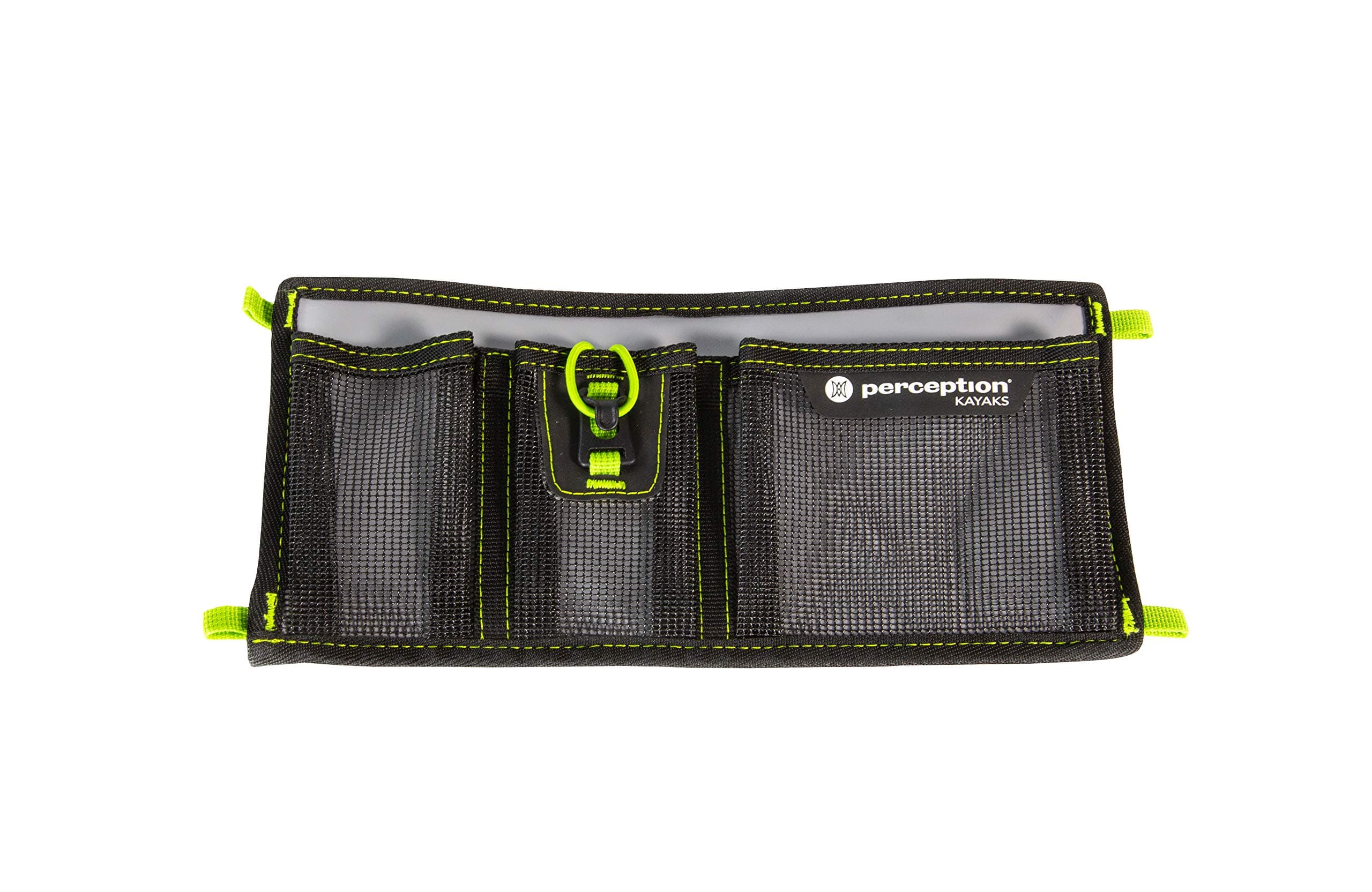 Perception Kayak Splash Three Pocket Organizer - For Kayaks, Grey, One Size
