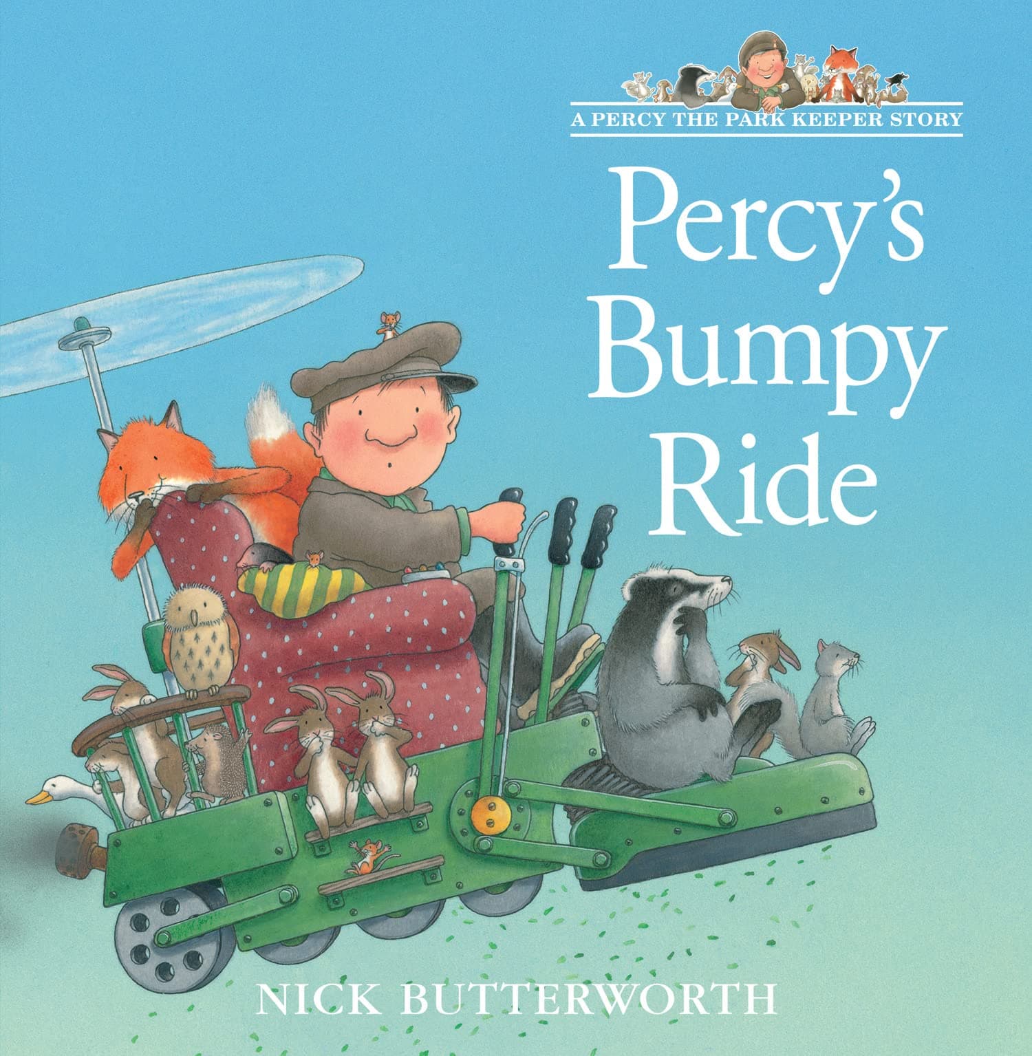 Percy’s Bumpy Ride (A Percy the Park Keeper Story) Paperback – Picture Book, 30 May 2019