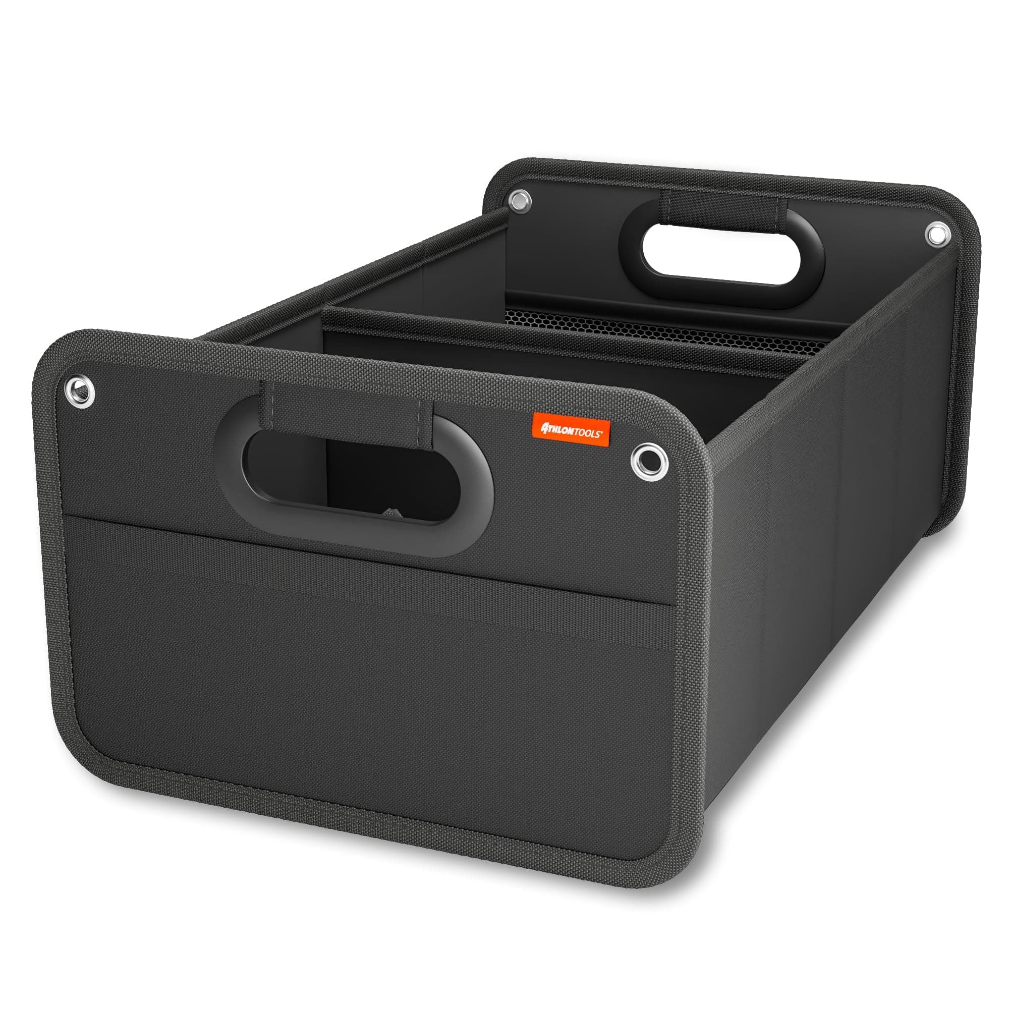 ATHLON TOOLS Foldable Car Boot Organiser, Car Folding Box, Car Bag, Reinforced and Stable with Non-Slip