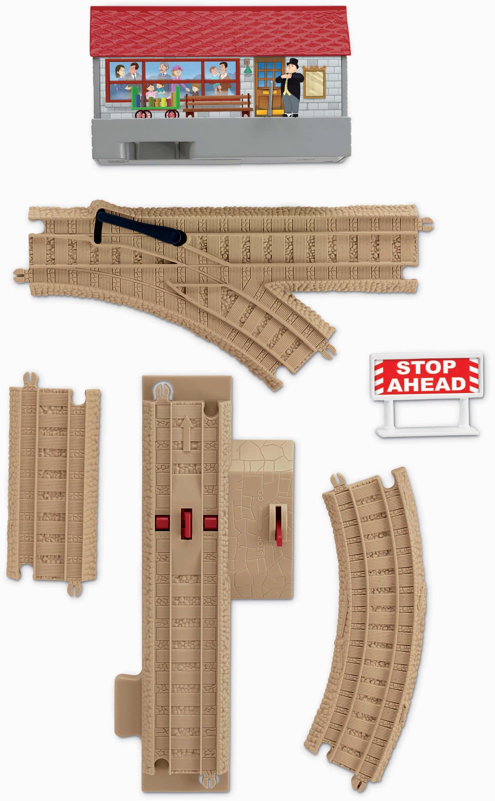 Thomas & Friends TrackMaster Sodor Sounds Track Pack Includes 17 Pieces