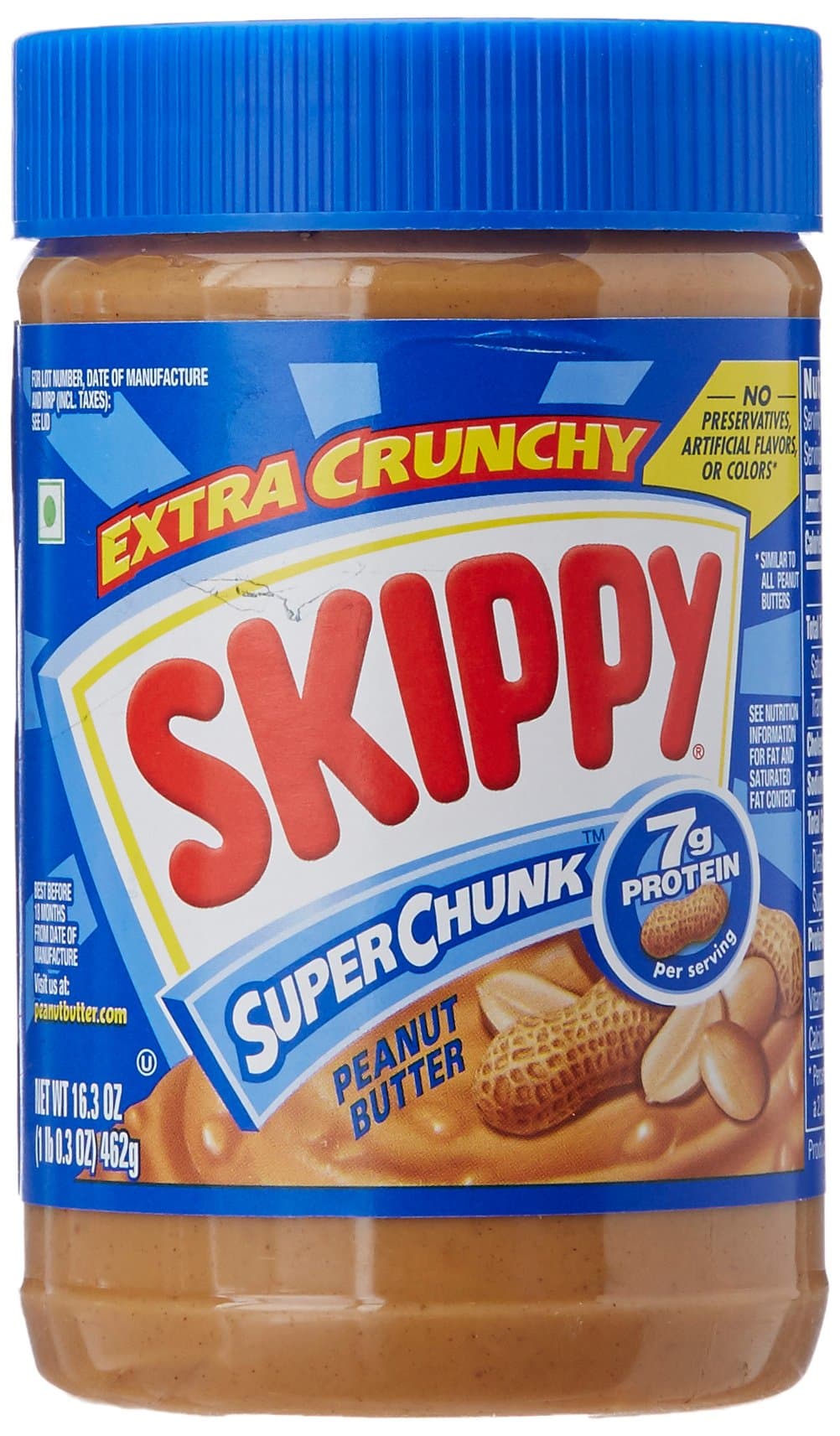 Peanut Butter Extra Crunchy Super Chunk, 462Gram