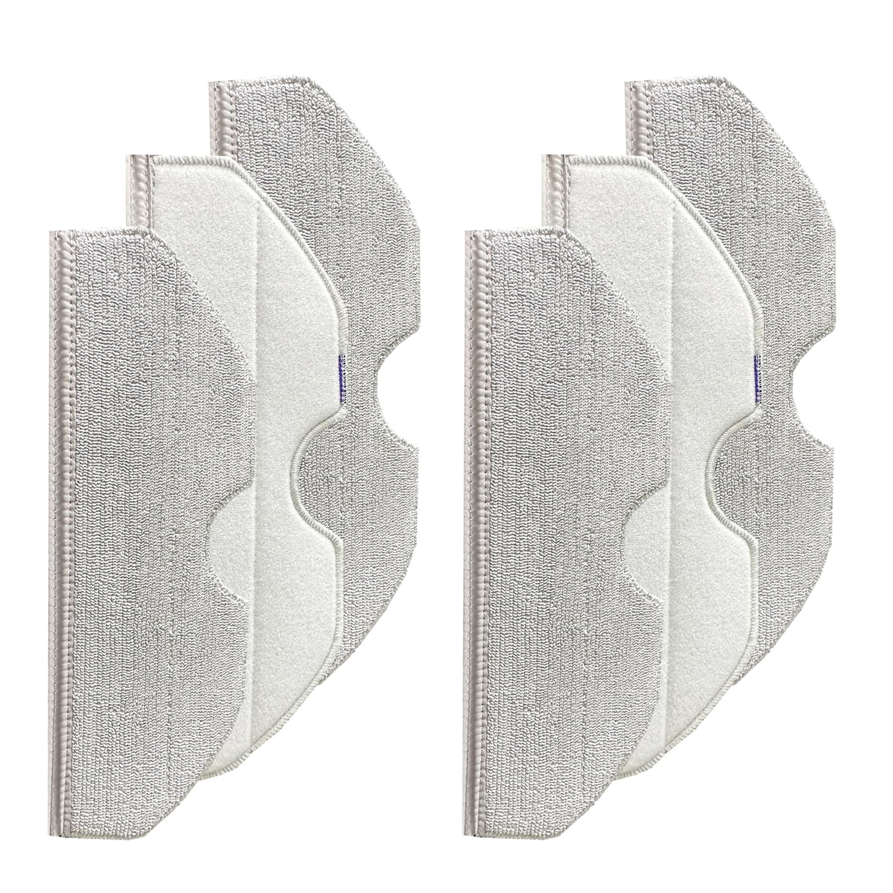 Replacement Mop Pads Compatible with Narwal Freo X Plus Microfiber Resuable Mop Cloth Robot Vacuum Cleaner Accessories, Gray