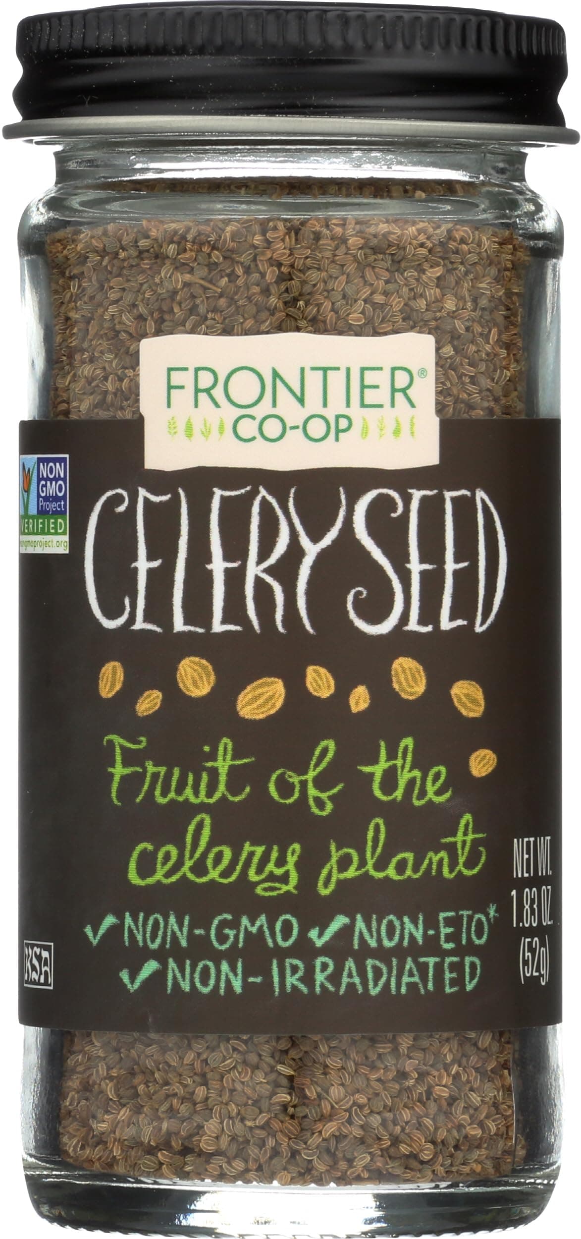 Whole Celery Seed, 1.83 Ounce Bottle, Great Texture in Salads, Key in Ethnic Dishes and Pickling, Kosher