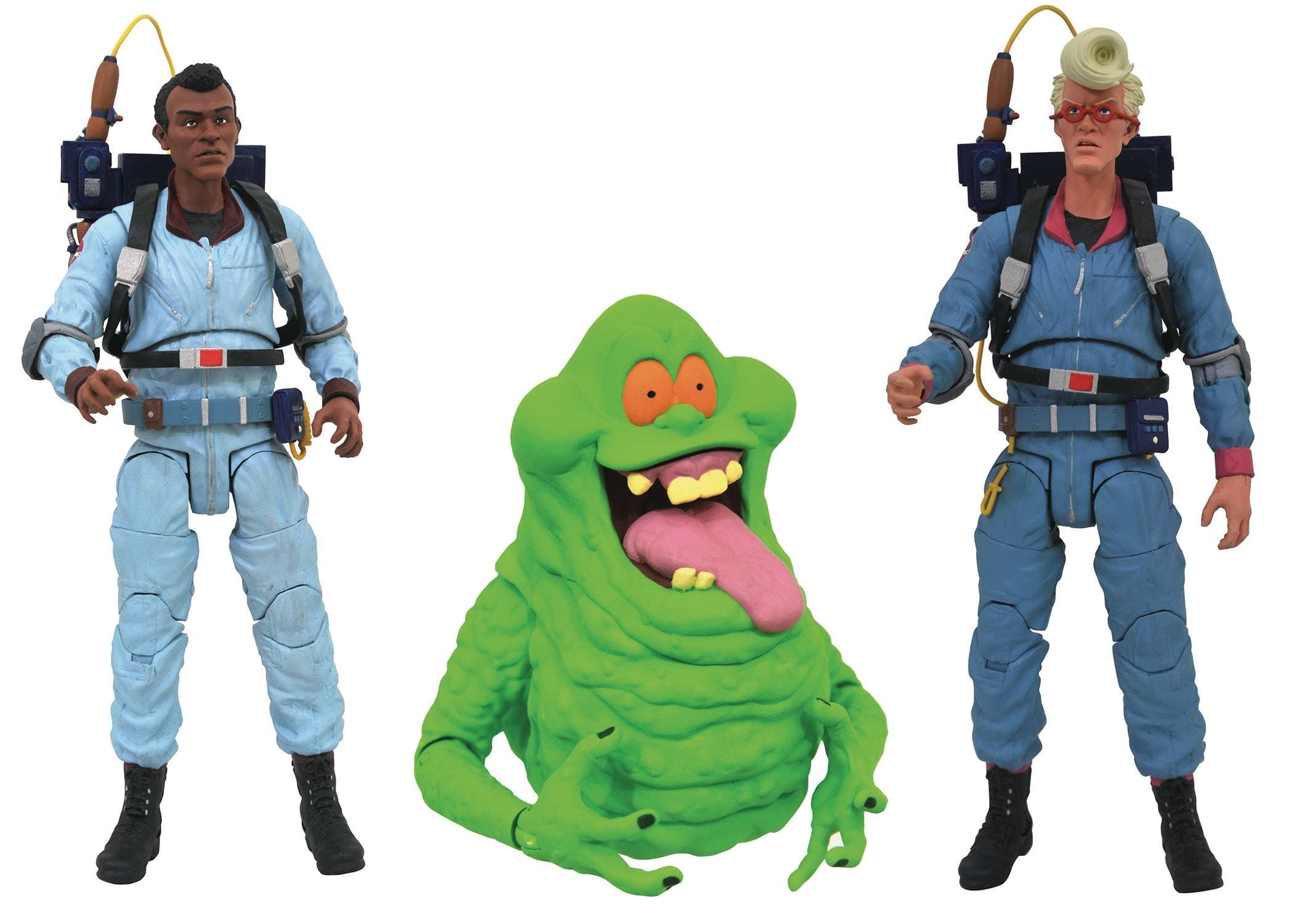 DST Ghostbusters Select: Egon, Winston, Slimer Series 9 Action Figure Set