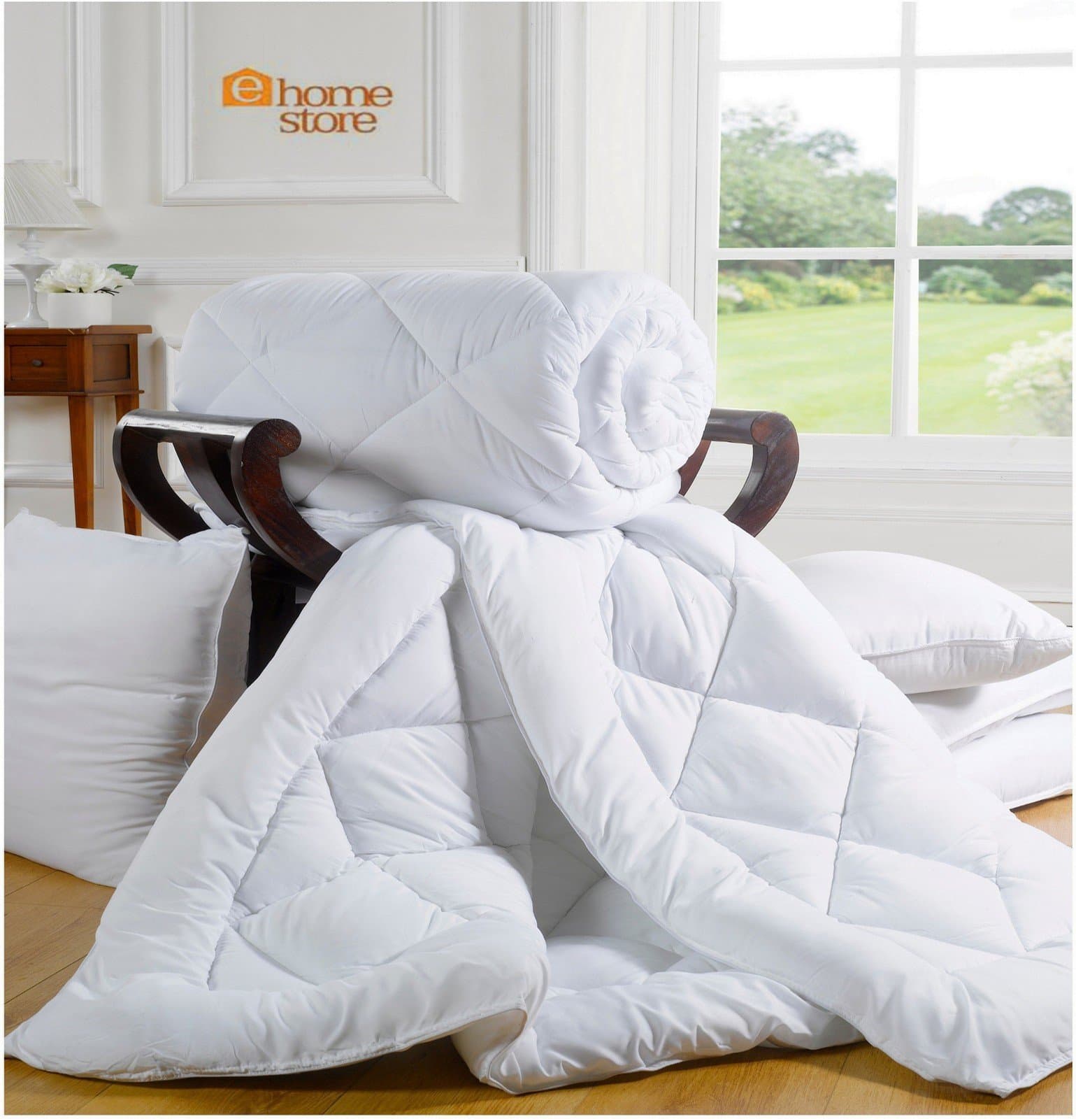 ALL SEASONS COMBINATION SOFT AS DOWN MICROFIBRE 15.0 TOG DUVET (SUPER KING 260CM X 220CM)