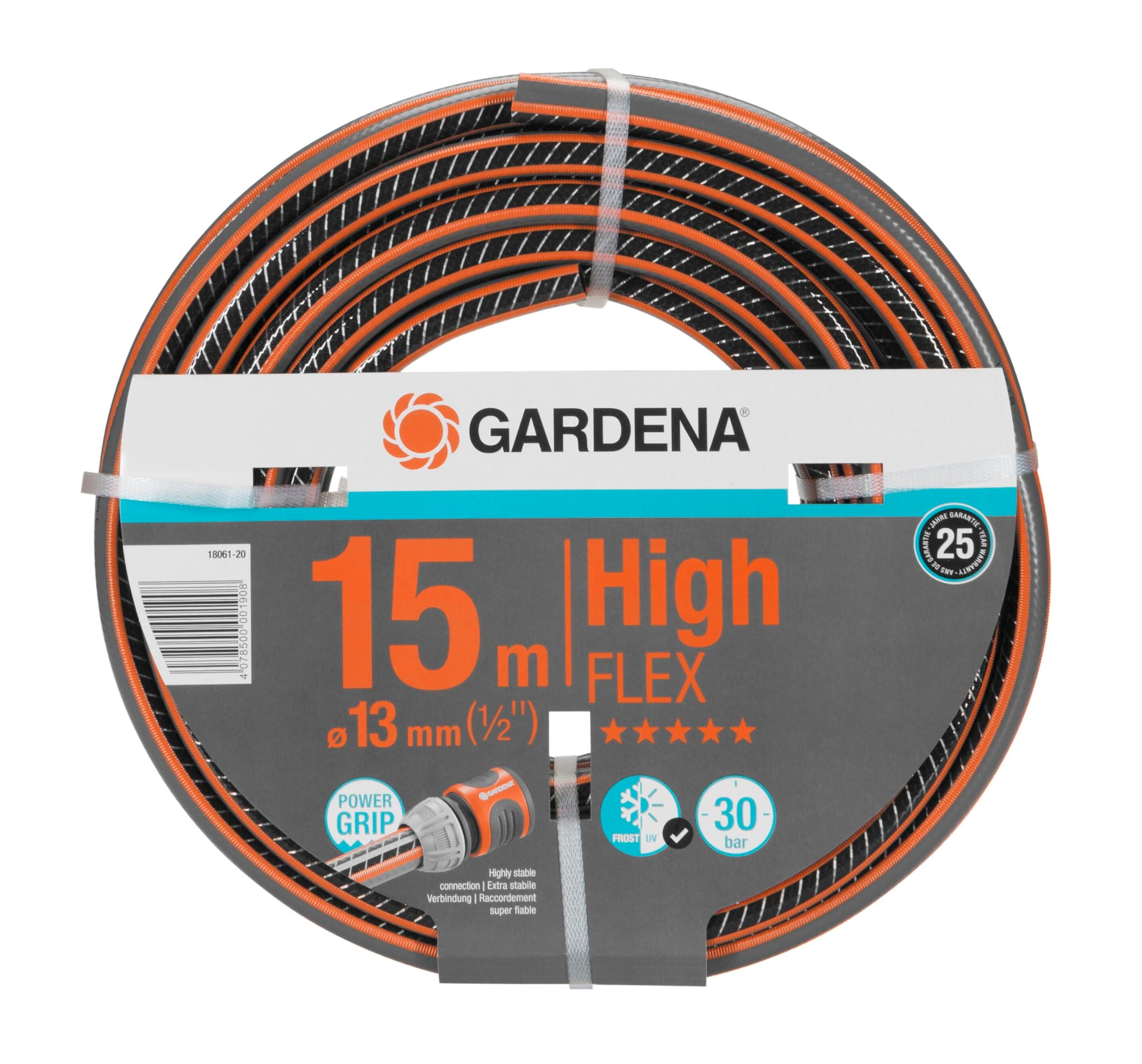 Gardena 18061 High Flex Hose, 1/2" x 50'