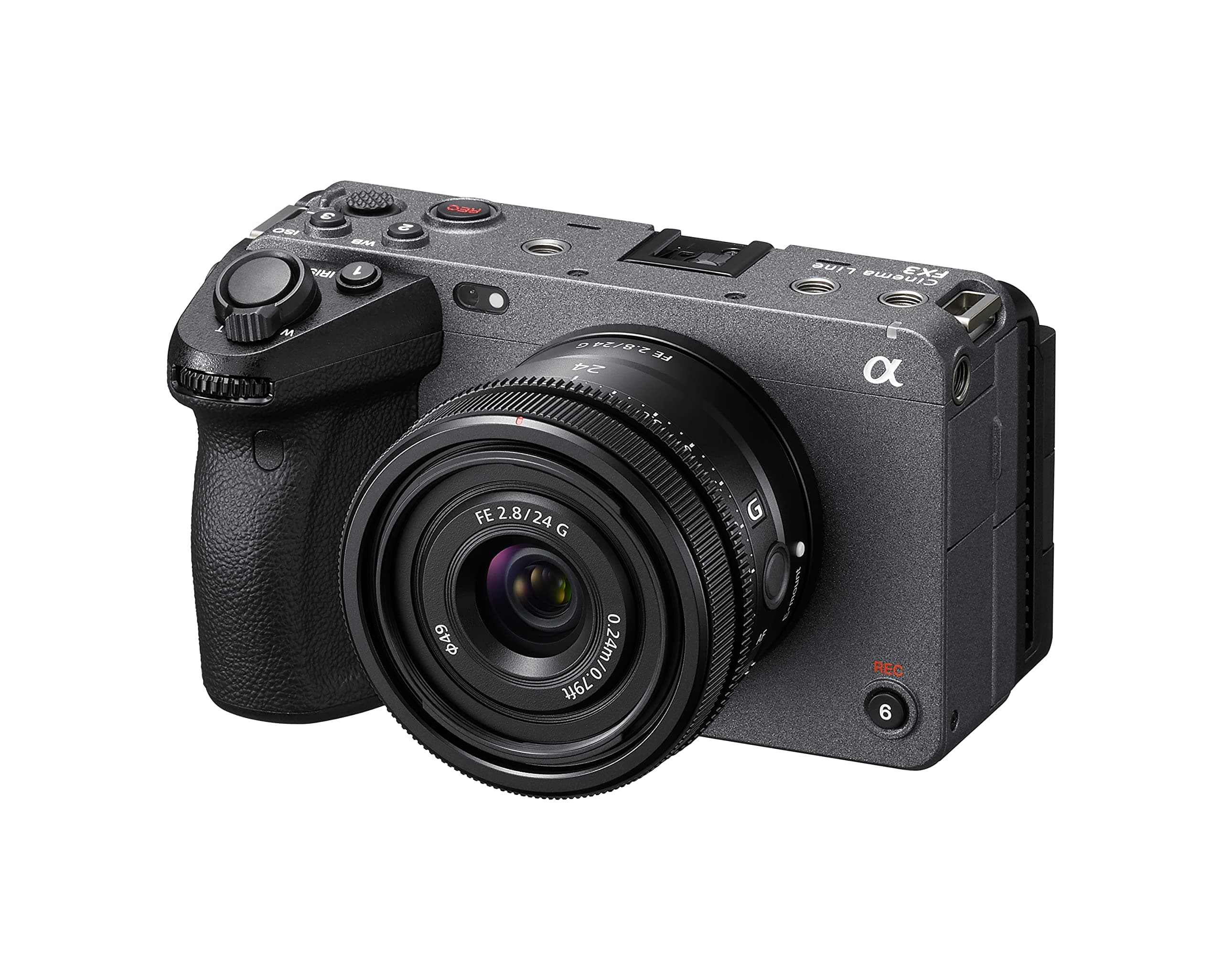 Sony Alpha FX3 ILME-FX3 | Full-Frame Cinema Line Camera + FE 24mm F2.8 G Full-Frame Ultra-Compact G Lens