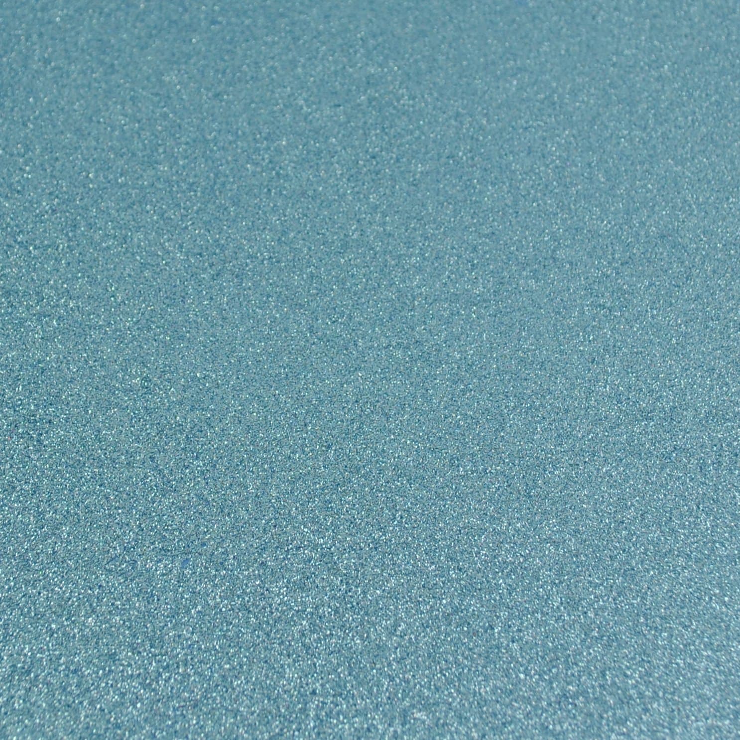 Glitter Felt Sheet - 23cm x 30cm (Turquoise)
