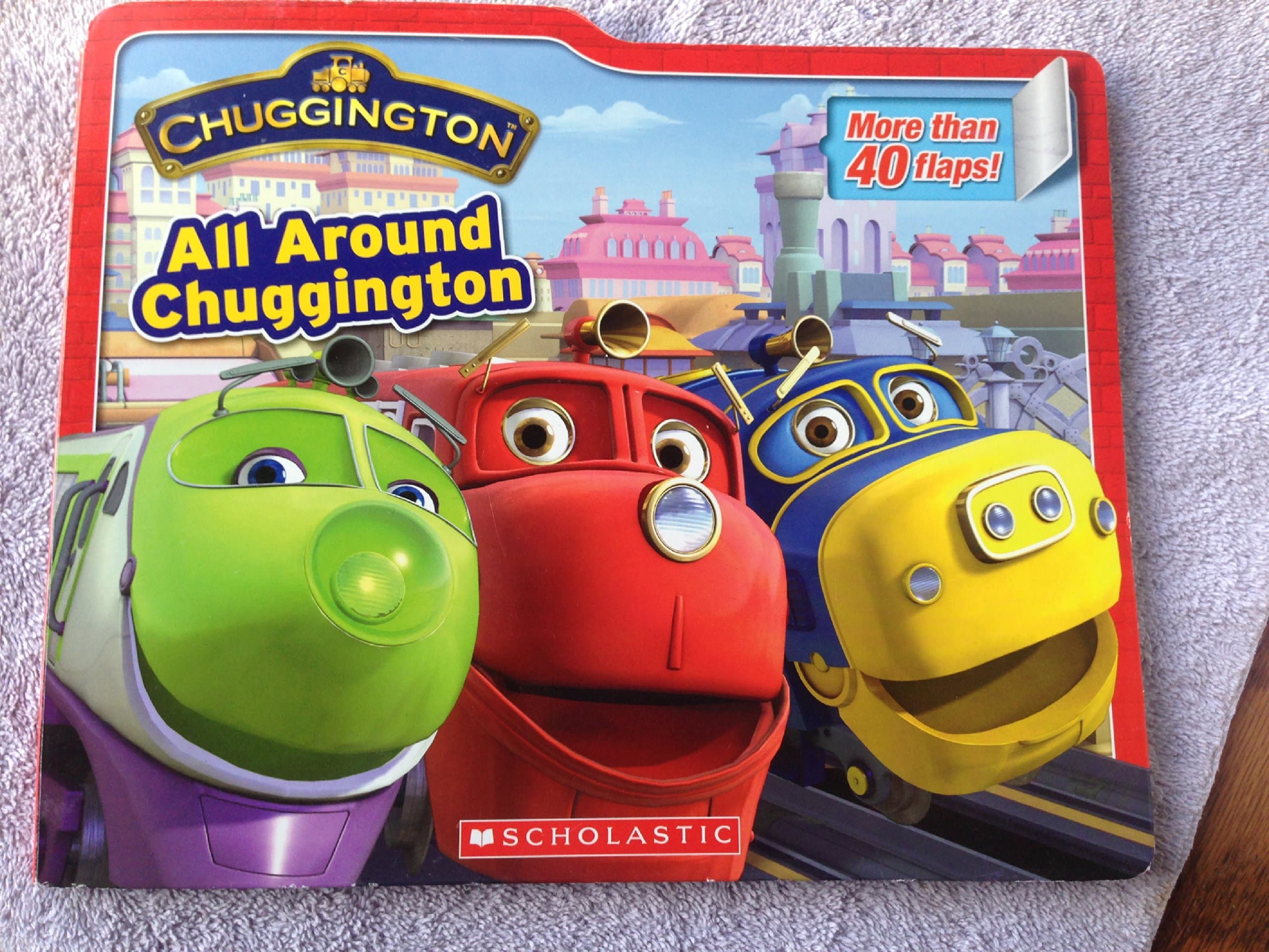 Chuggington: All Around Chuggington Board book – January 1, 2011