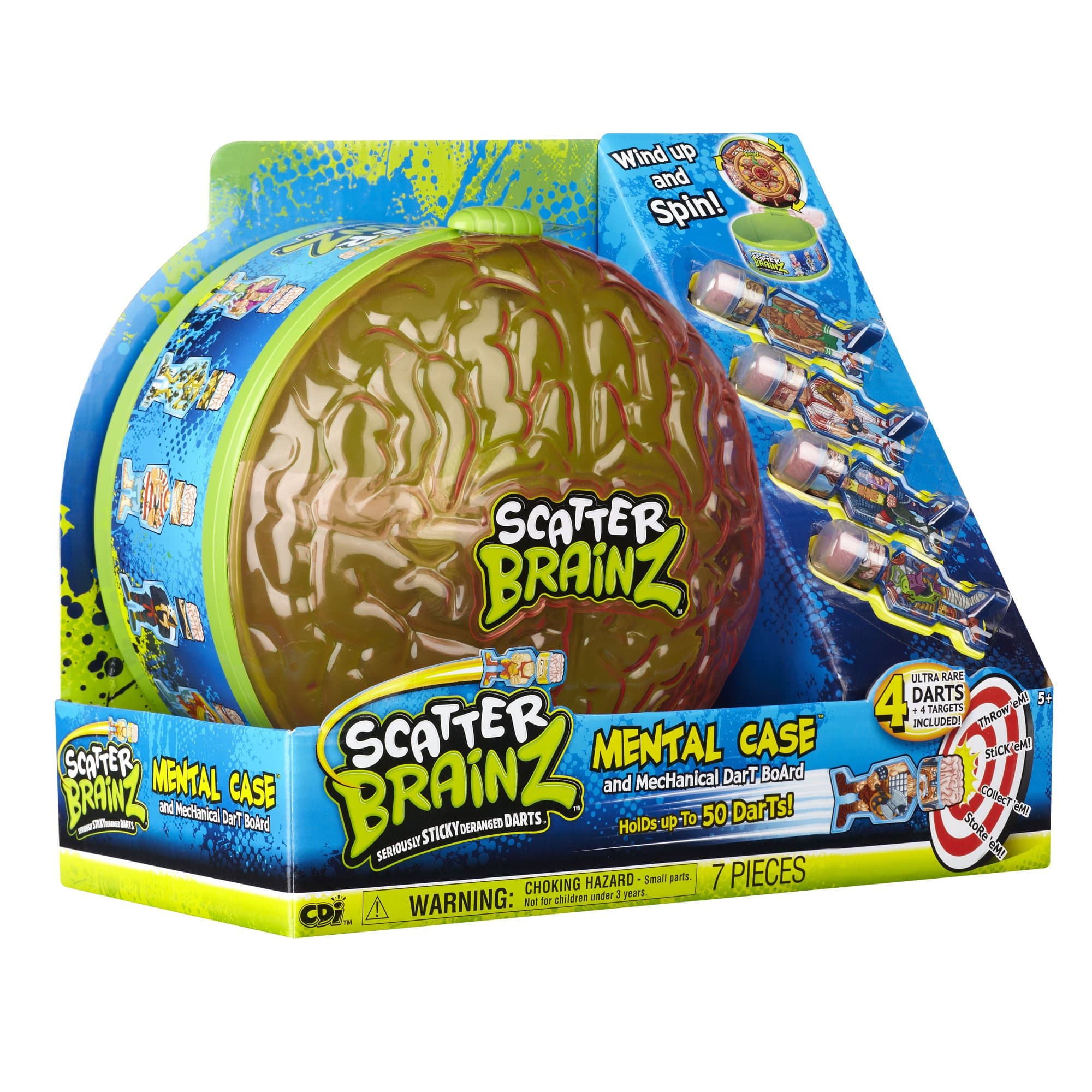 Scatter Brainz Mental Case and Mechanical Dart Board