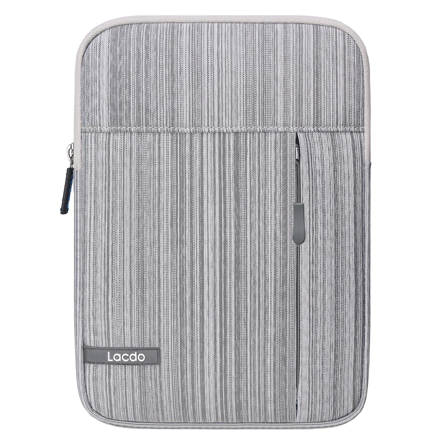 Lacdo iPad Mini 7 Sleeve, iPad Mini Case Bag, Tablet Sleeve Case for iPad Mini 7 (A17 Pro)/6/5/4/3/2, Samsung Galaxy Tab A7 Lite 8.7" /Galaxy Tab A 8.0" Protective Tablet Bag Water Repellent,Dark Gray
