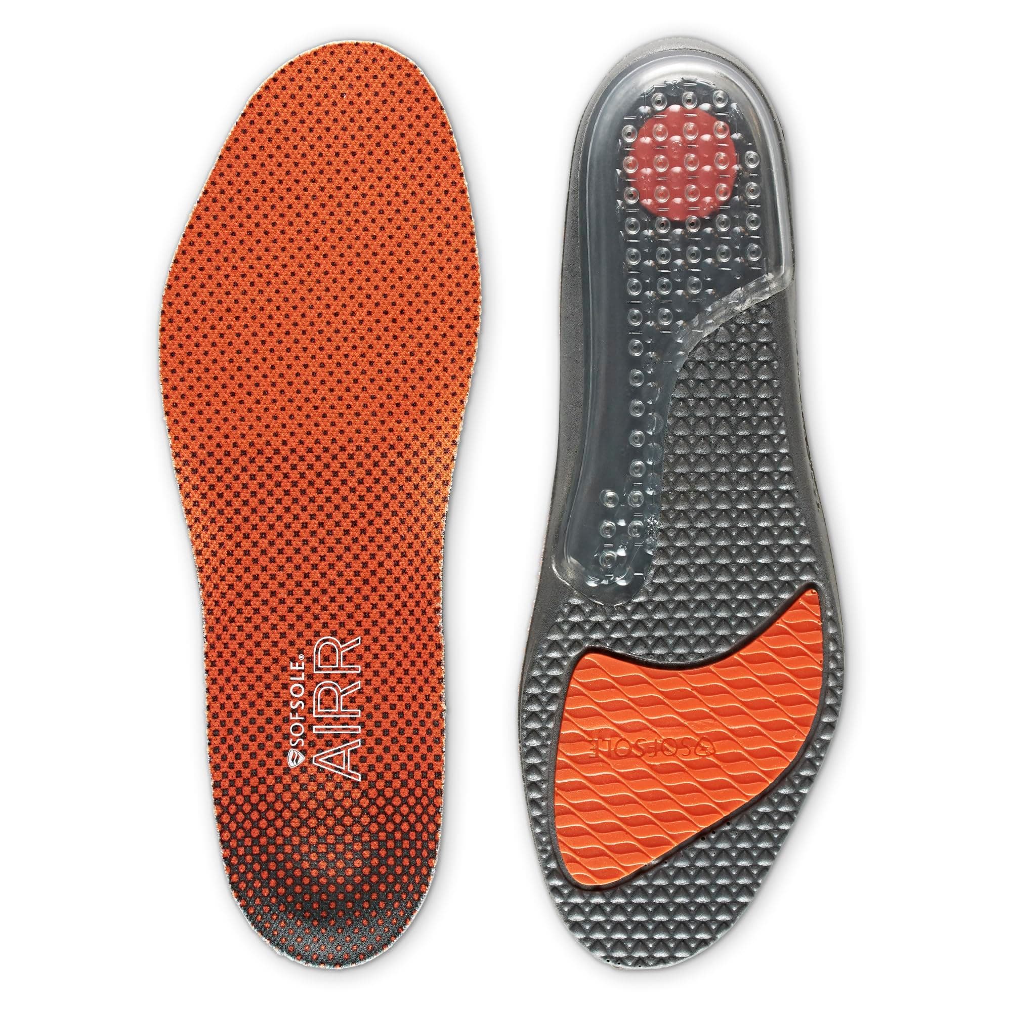 Sof Sole SHOE_INSERT, Orange, 9-10.5