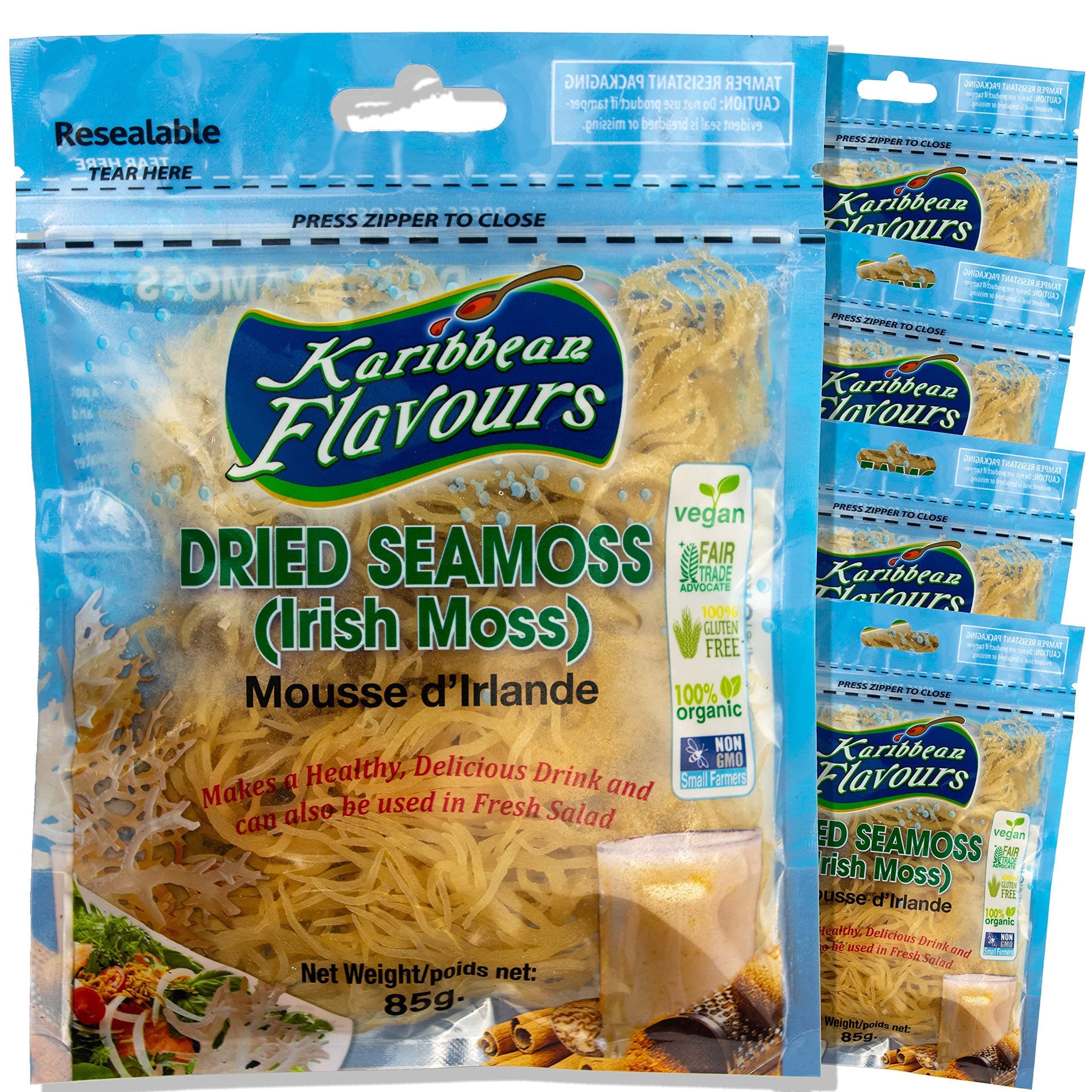 5x3 oz. / 5x85g Dried Sea Moss